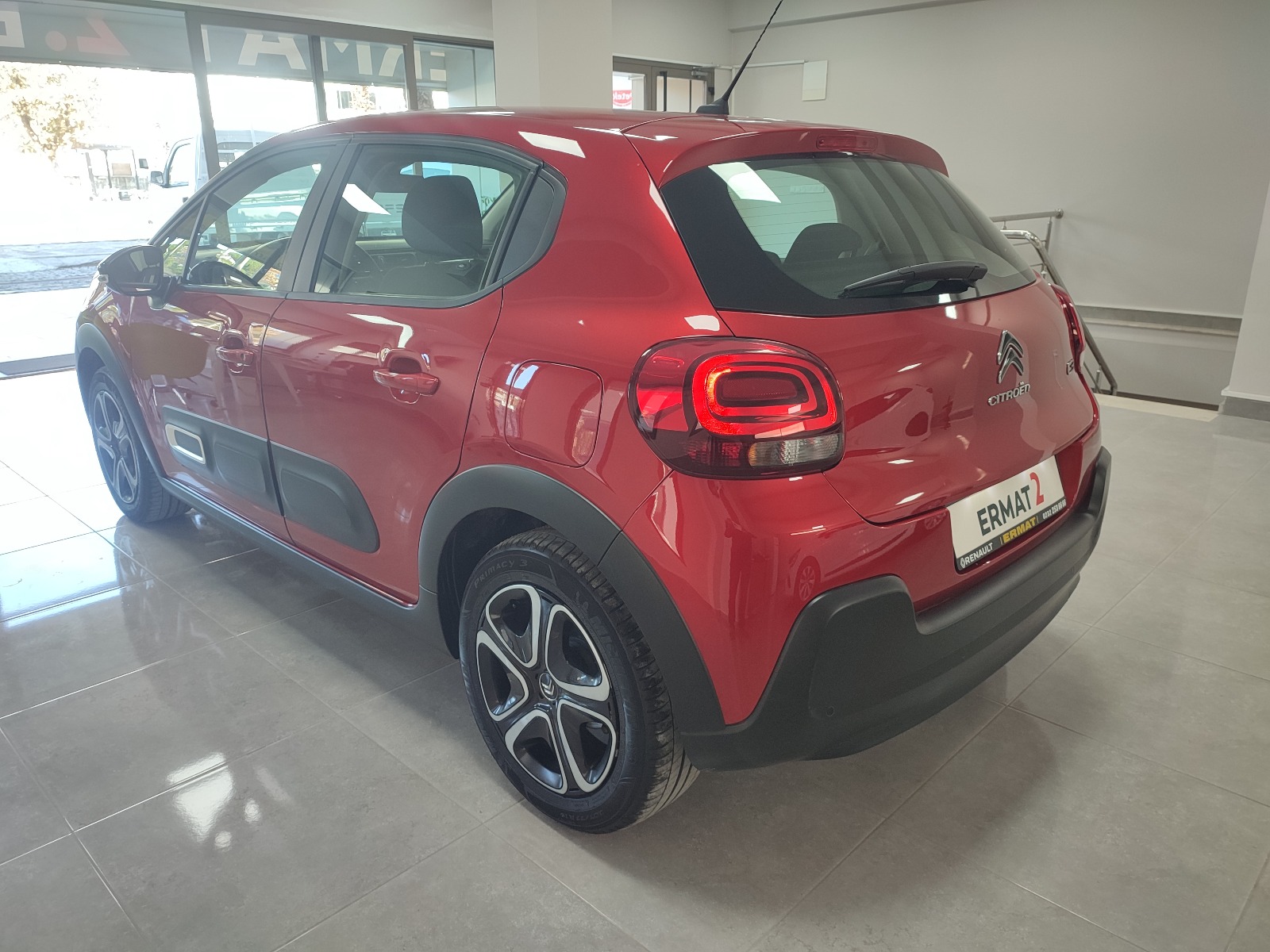 2024 Benzin Otomatik Citroen C3 Kırmızı Ermat Motorlu Araçlar ve Tarım Ürünleri Sanayi Ticaret A.Ş.