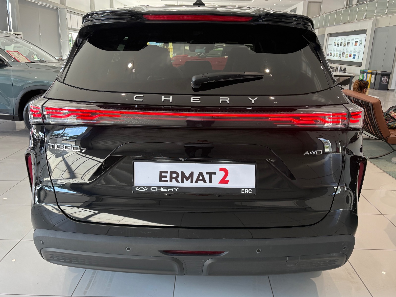2025 Benzin Otomatik Chery Tiggo 7 Siyah Ermat Motorlu Araçlar ve Tarım Ürünleri Sanayi Ticaret A.Ş.
