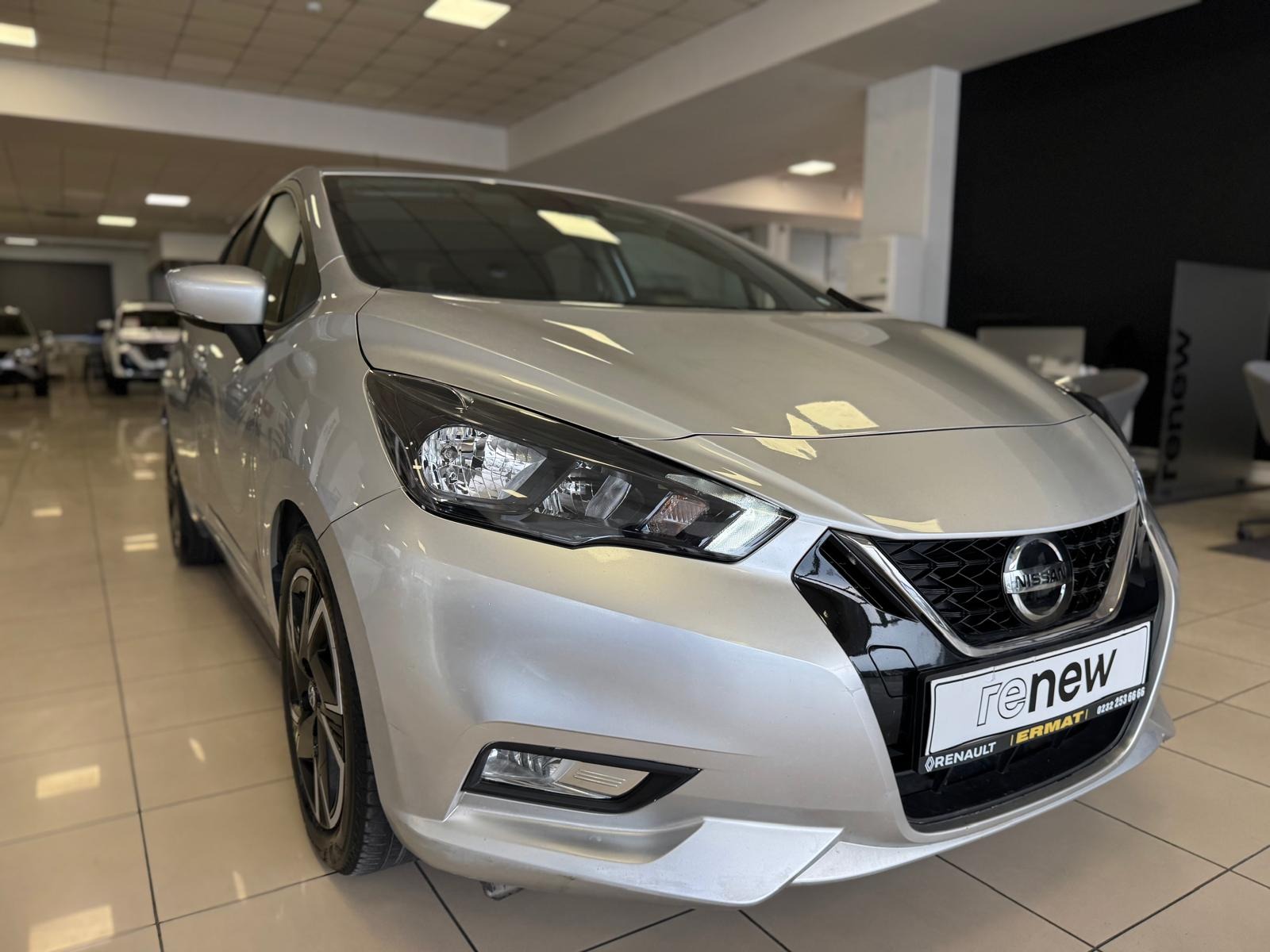2022 Benzin Otomatik Nissan Micra Gri Ermat Motorlu Araçlar ve Tarım Ürünleri Sanayi Ticaret A.Ş.