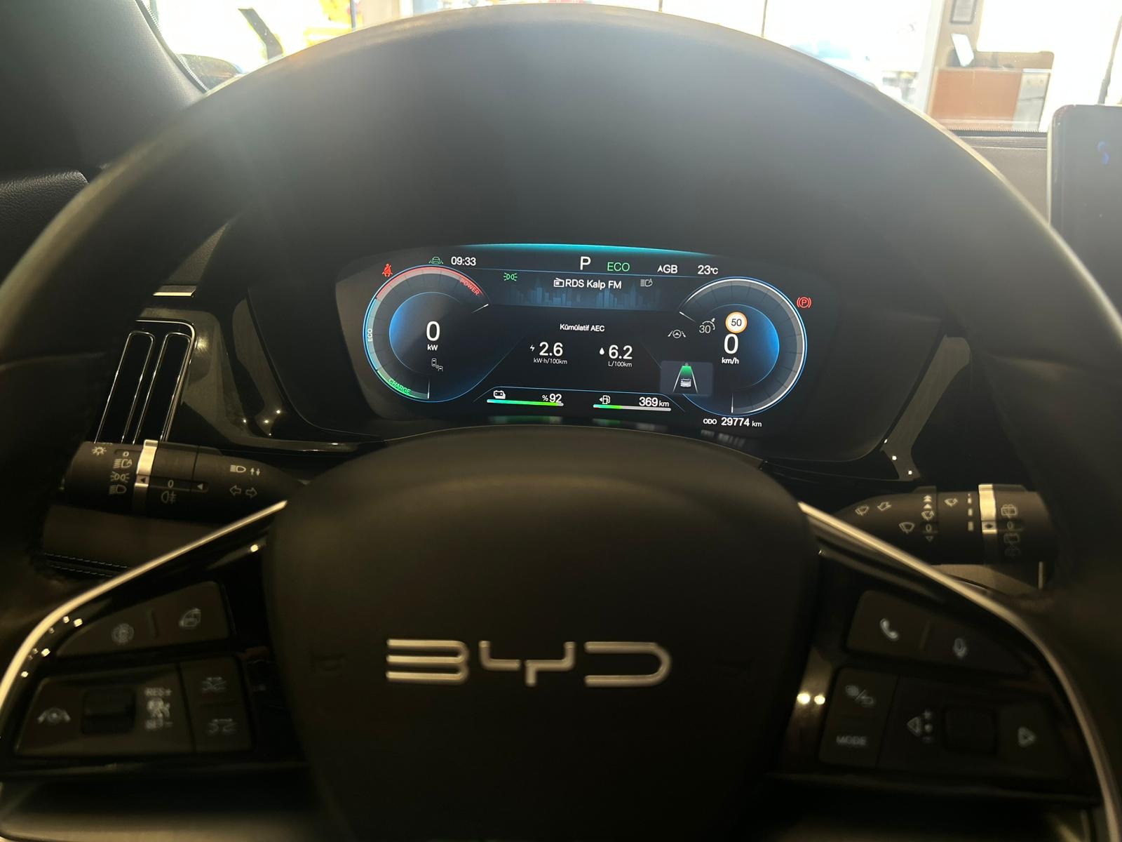 2024 Hybrid Otomatik BYD Seal U Mavi Ermat Motorlu Araçlar ve Tarım Ürünleri Sanayi Ticaret A.Ş.