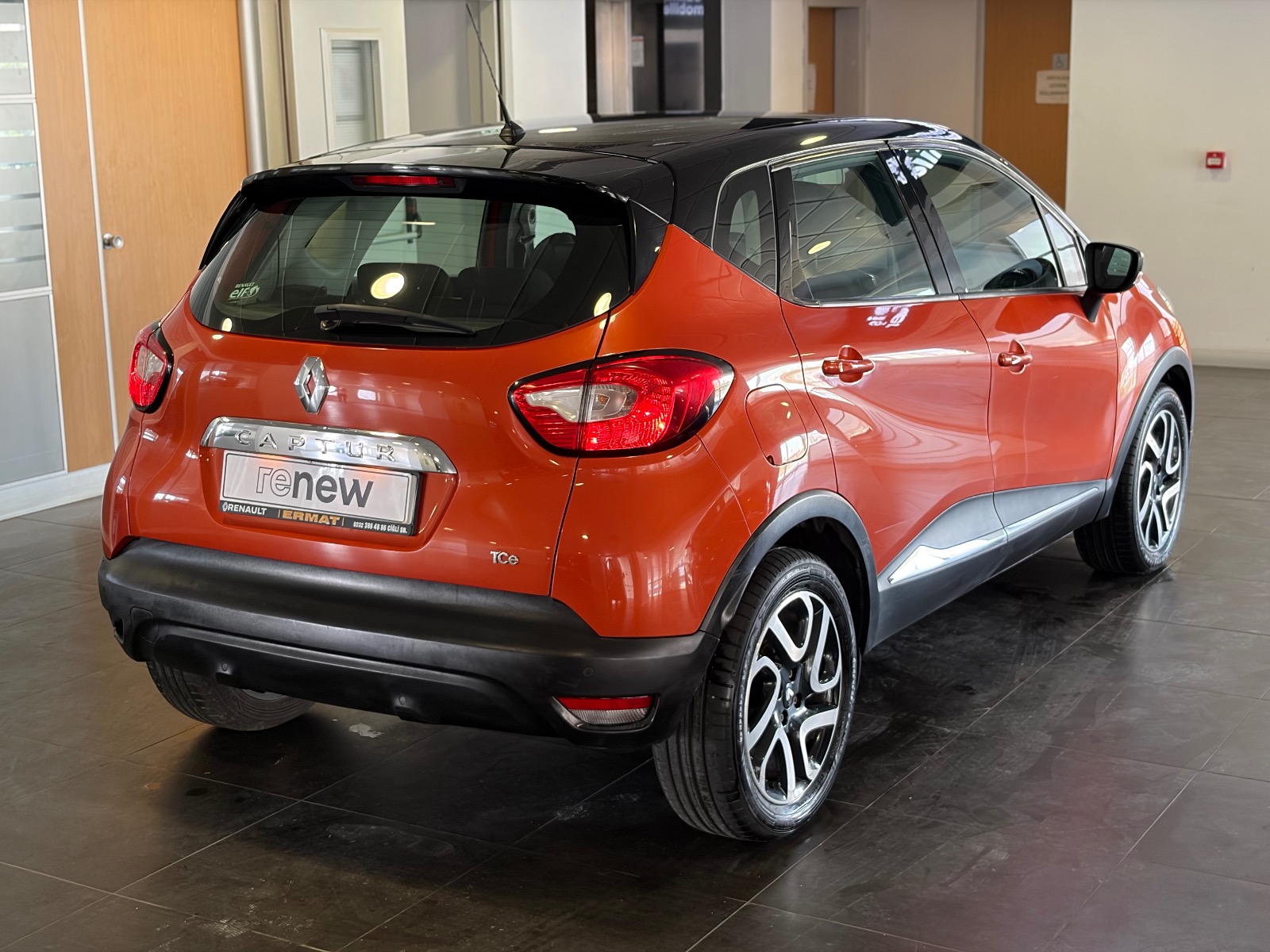 2013 Benzin Otomatik Renault Captur Turuncu Ermat Motorlu Araçlar ve Tarım Ürünleri Sanayi Ticaret A.Ş.