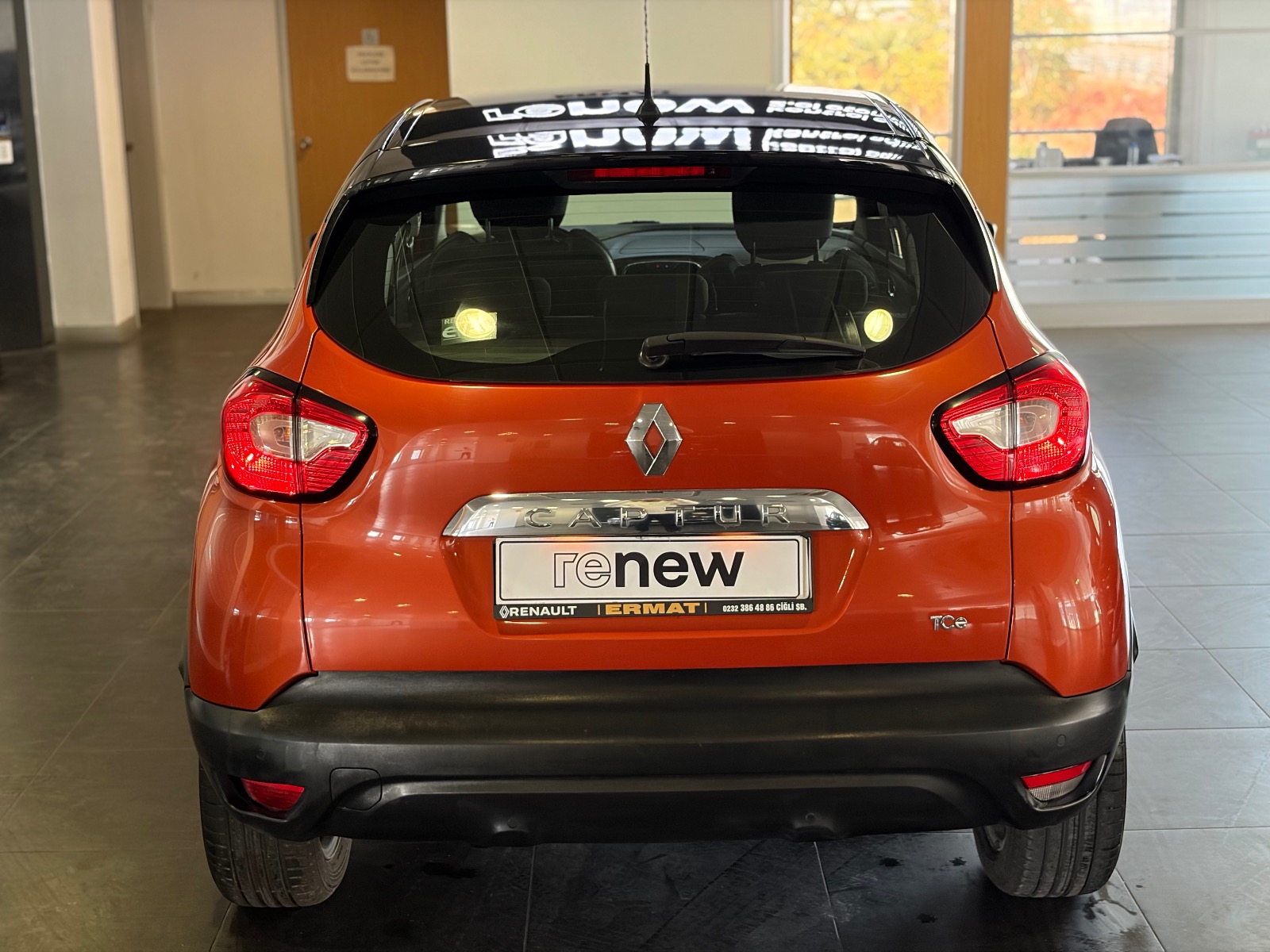 2013 Benzin Otomatik Renault Captur Turuncu Ermat Motorlu Araçlar ve Tarım Ürünleri Sanayi Ticaret A.Ş.