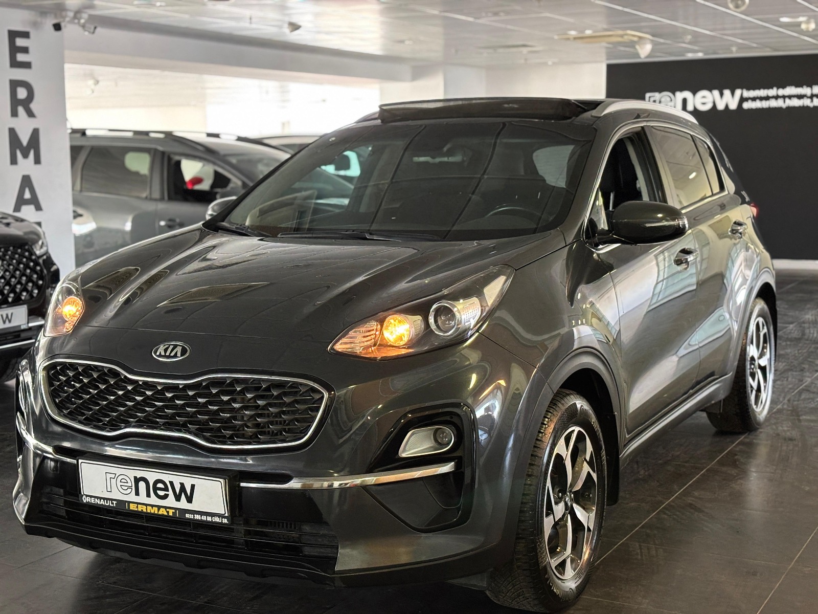 2020 Dizel Otomatik Kia Sportage Gri Ermat Motorlu Araçlar ve Tarım Ürünleri Sanayi Ticaret A.Ş.