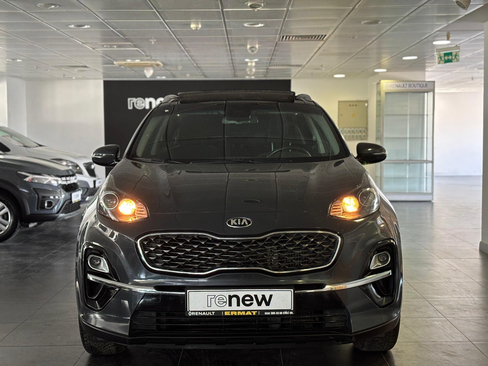 2020 Dizel Otomatik Kia Sportage Gri Ermat Motorlu Araçlar ve Tarım Ürünleri Sanayi Ticaret A.Ş.