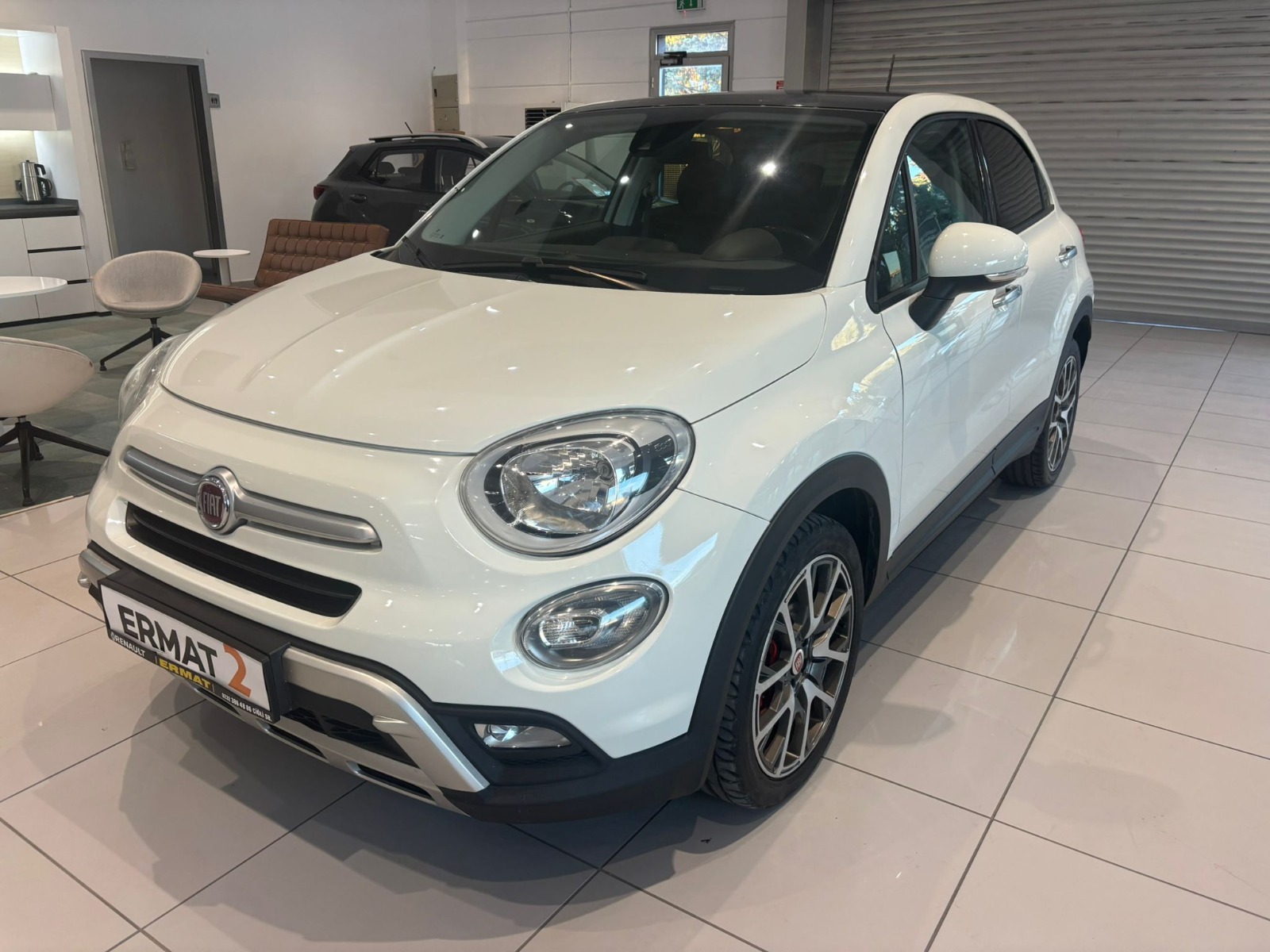 2017 Dizel Otomatik Fiat 500 X Beyaz Ermat Motorlu Araçlar ve Tarım Ürünleri Sanayi Ticaret A.Ş.