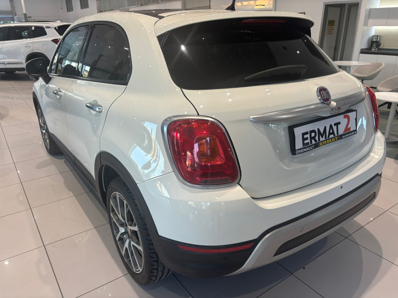 2017 Dizel Otomatik Fiat 500 X Beyaz Ermat Motorlu Araçlar ve Tarım Ürünleri Sanayi Ticaret A.Ş.