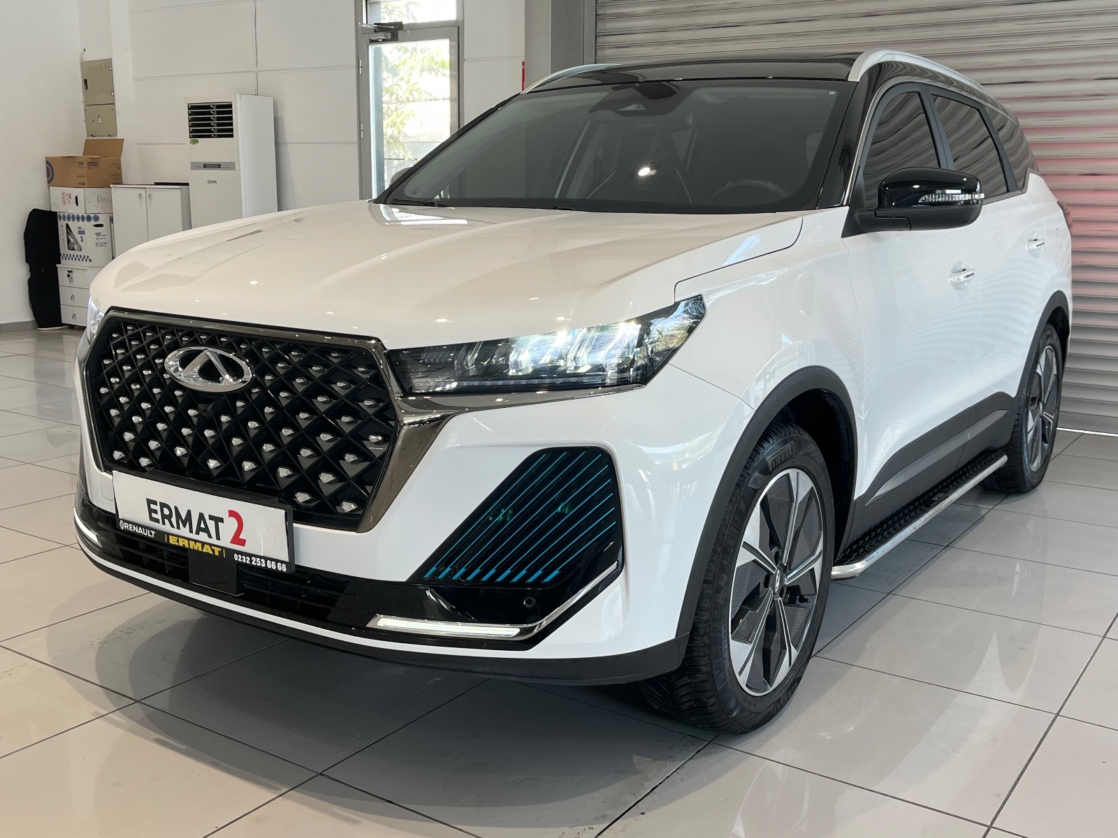 2024 Benzin Otomatik Chery Tiggo 7 Promax Beyaz Ermat Motorlu Araçlar ve Tarım Ürünleri Sanayi Ticaret A.Ş.