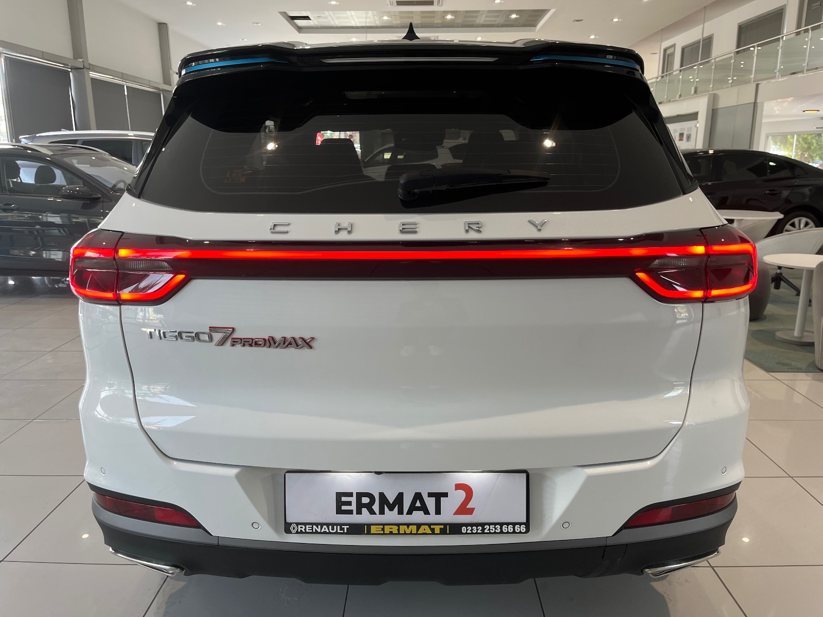 2024 Benzin Otomatik Chery Tiggo 7 Promax Beyaz Ermat Motorlu Araçlar ve Tarım Ürünleri Sanayi Ticaret A.Ş.