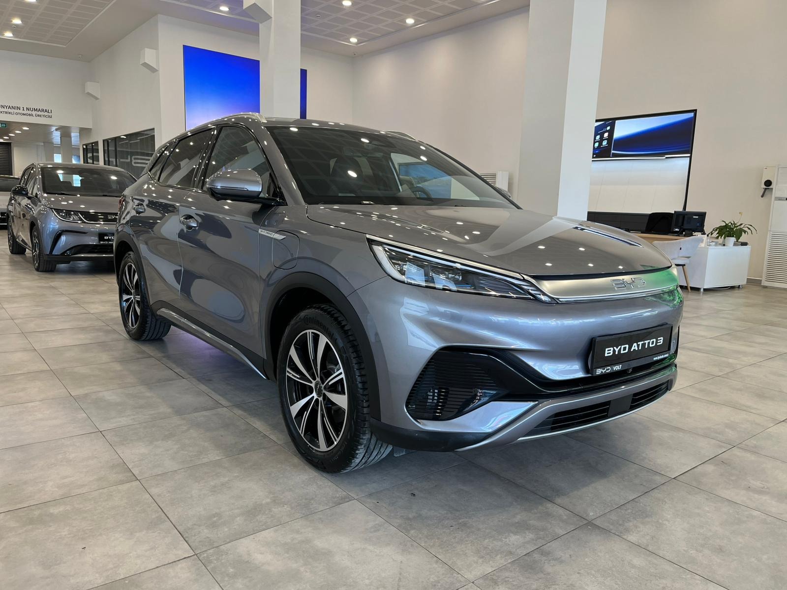 2025 Elektrik Otomatik BYD Atto 3 EV Gri Ermat Motorlu Araçlar ve Tarım Ürünleri Sanayi Ticaret A.Ş.