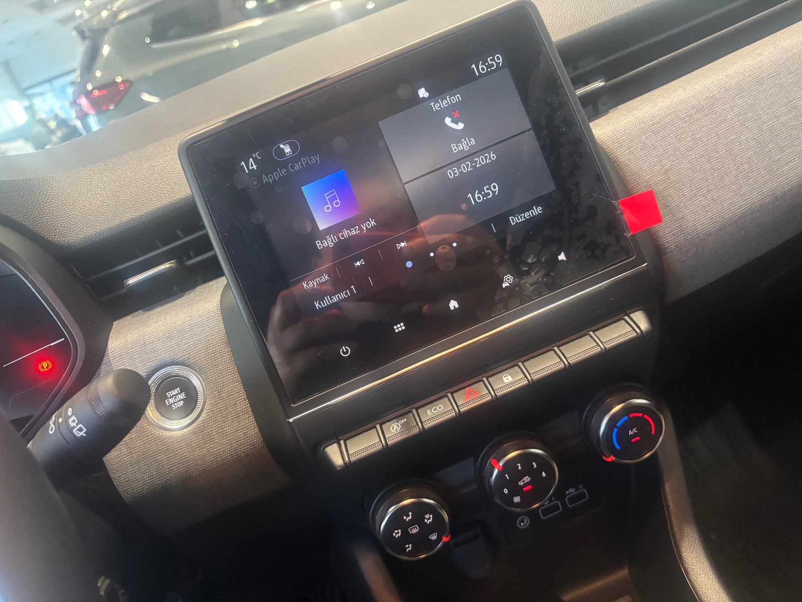 2025 Benzin Otomatik Renault Clio Beyaz Ermat Motorlu Araçlar ve Tarım Ürünleri Sanayi Ticaret A.Ş.