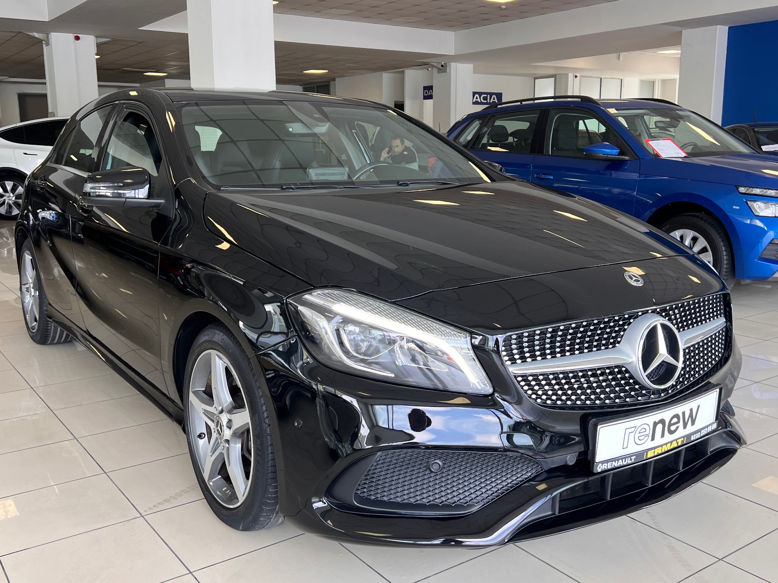 2018 Dizel Otomatik Mercedes-Benz A Siyah Ermat Motorlu Araçlar ve Tarım Ürünleri Sanayi Ticaret A.Ş.