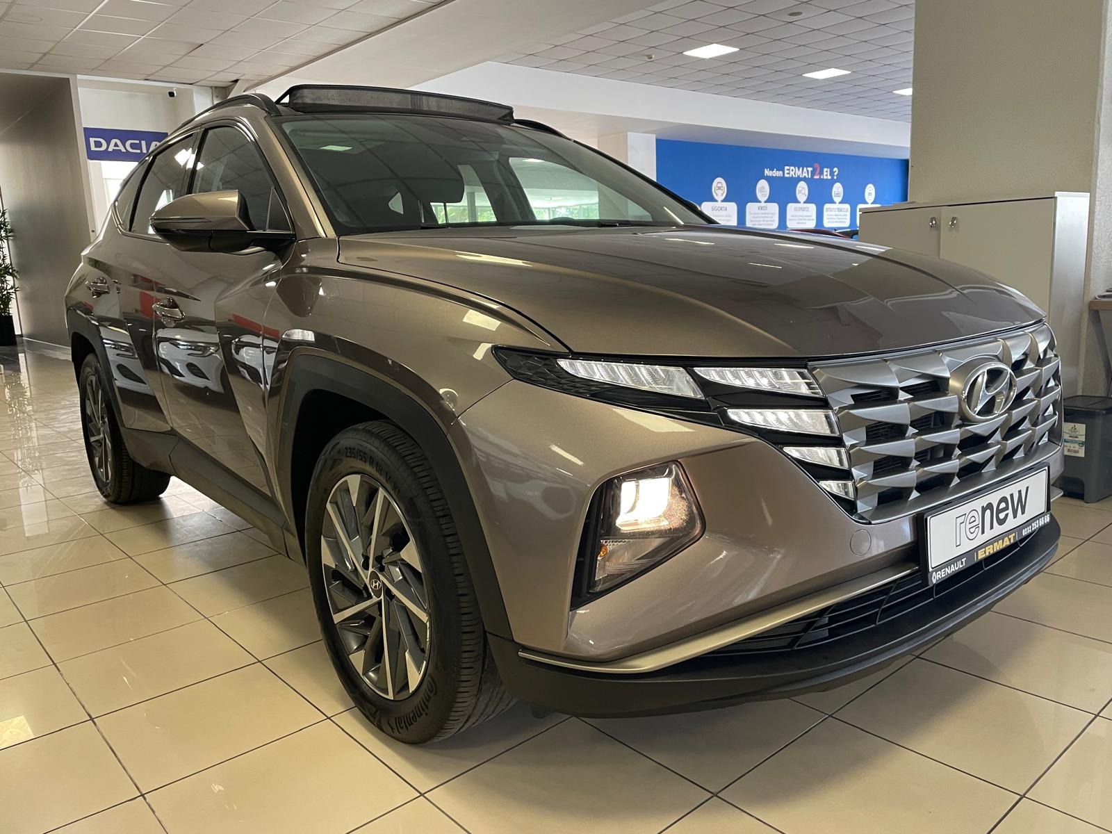 2021 Dizel Otomatik Hyundai Tucson Kahverengi Ermat Motorlu Araçlar ve Tarım Ürünleri Sanayi Ticaret A.Ş.
