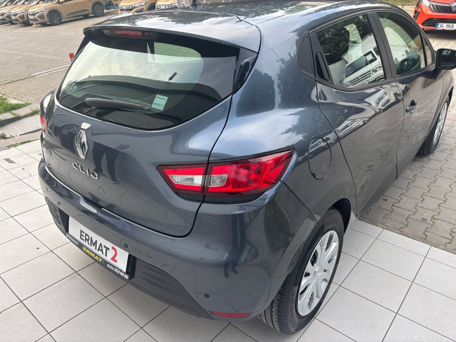 2019 Benzin Manuel Renault Clio Gri Ermat Motorlu Araçlar ve Tarım Ürünleri Sanayi Ticaret A.Ş.