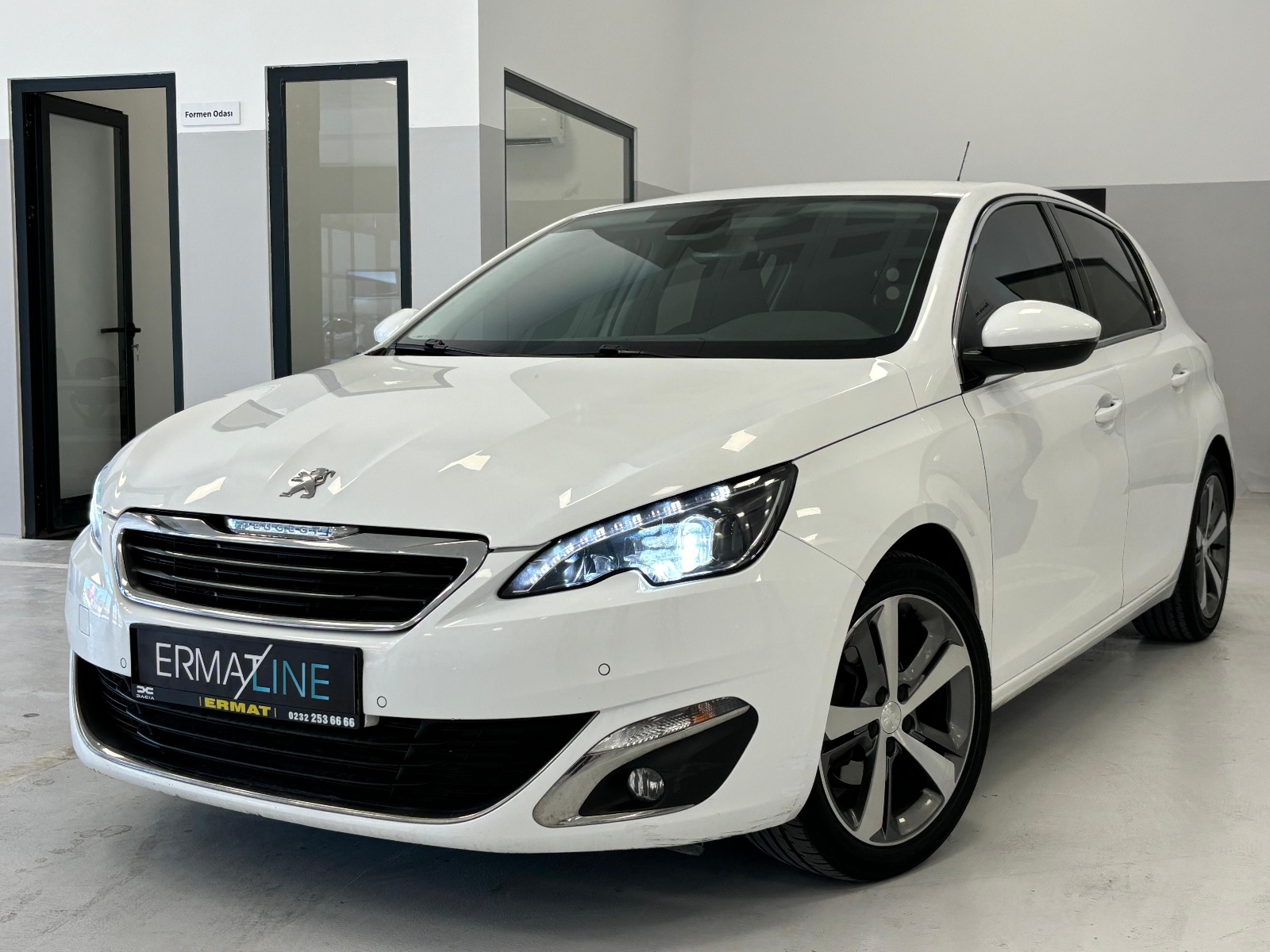 2015 Dizel Manuel Peugeot 308 Beyaz Ermat Motorlu Araçlar ve Tarım Ürünleri Sanayi Ticaret A.Ş.