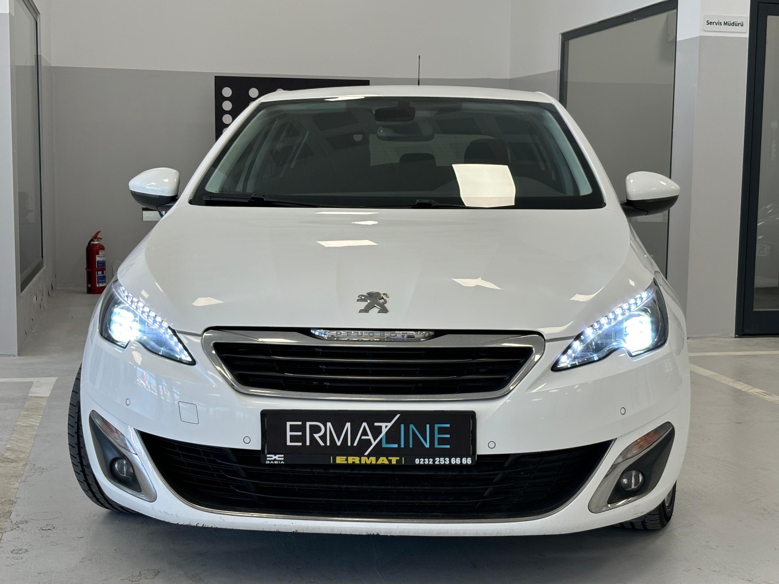 2015 Dizel Manuel Peugeot 308 Beyaz Ermat Motorlu Araçlar ve Tarım Ürünleri Sanayi Ticaret A.Ş.