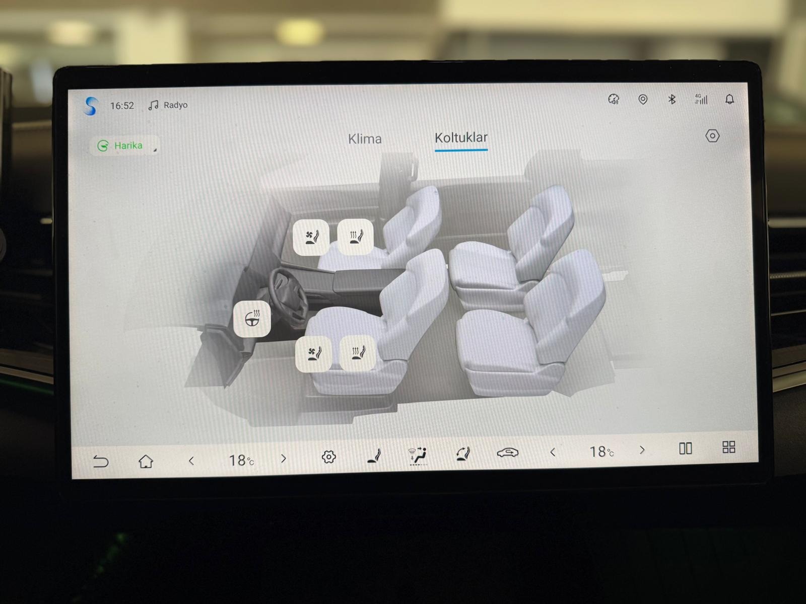 2024 Elektrik Otomatik BYD Seal Yeşil Ermat Motorlu Araçlar ve Tarım Ürünleri Sanayi Ticaret A.Ş.