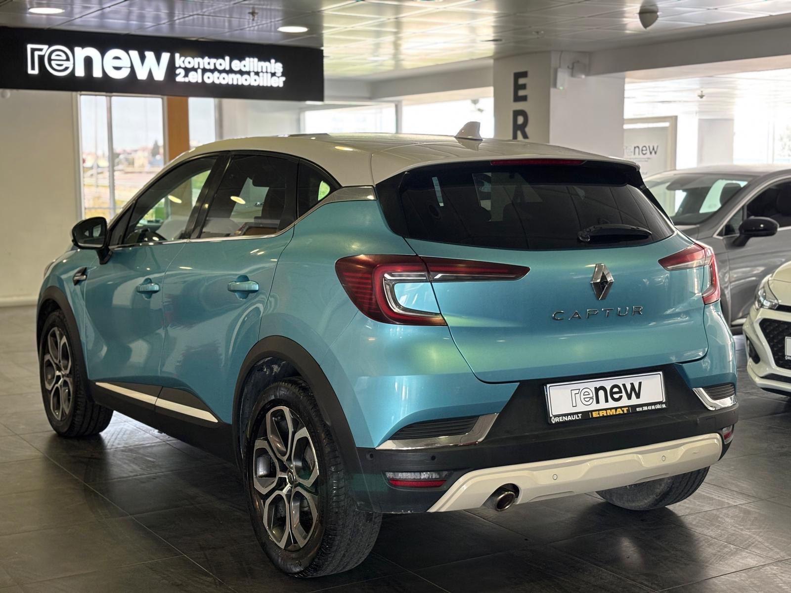 2020 Benzin Otomatik Renault Captur Mavi Ermat Motorlu Araçlar ve Tarım Ürünleri Sanayi Ticaret A.Ş.
