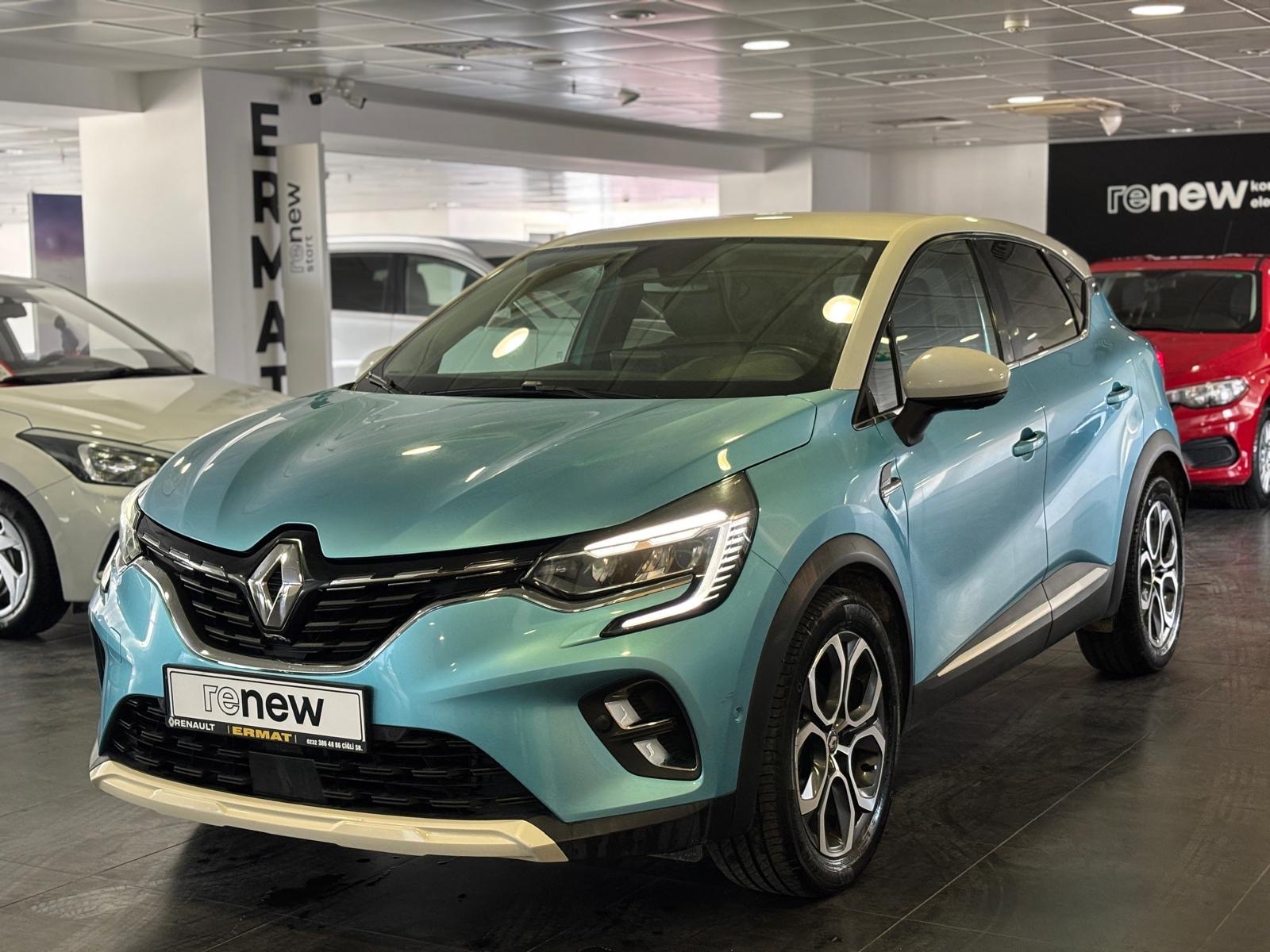 2020 Benzin Otomatik Renault Captur Mavi Ermat Motorlu Araçlar ve Tarım Ürünleri Sanayi Ticaret A.Ş.