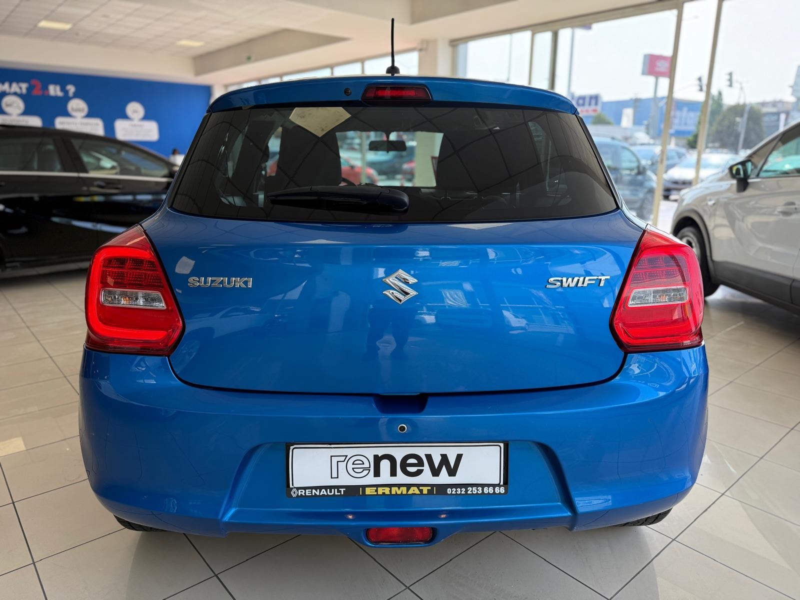 2019 Benzin Otomatik Suzuki Swift Mavi Ermat Motorlu Araçlar ve Tarım Ürünleri Sanayi Ticaret A.Ş.