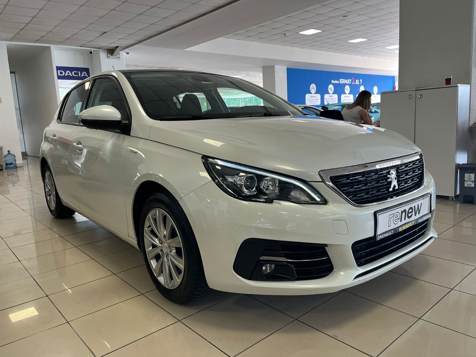 2020 Benzin Otomatik Peugeot 308 Beyaz Ermat Motorlu Araçlar ve Tarım Ürünleri Sanayi Ticaret A.Ş.