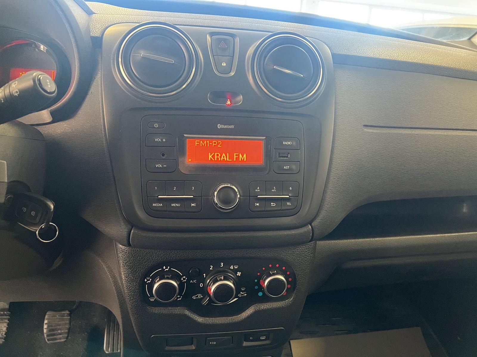 2018 Dizel Manuel Dacia Dokker Beyaz Ermat Motorlu Araçlar ve Tarım Ürünleri Sanayi Ticaret A.Ş.