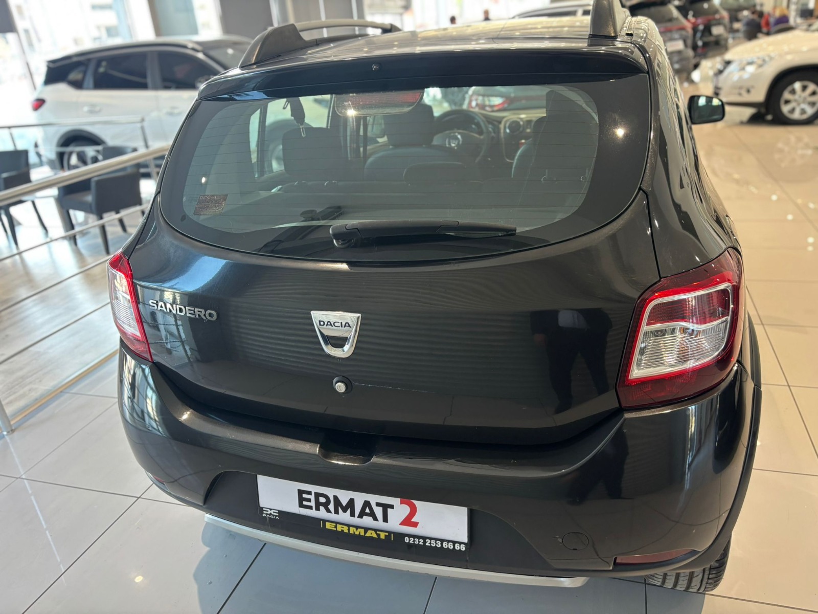 2016 Dizel Manuel Dacia Sandero Siyah Ermat Motorlu Araçlar ve Tarım Ürünleri Sanayi Ticaret A.Ş.