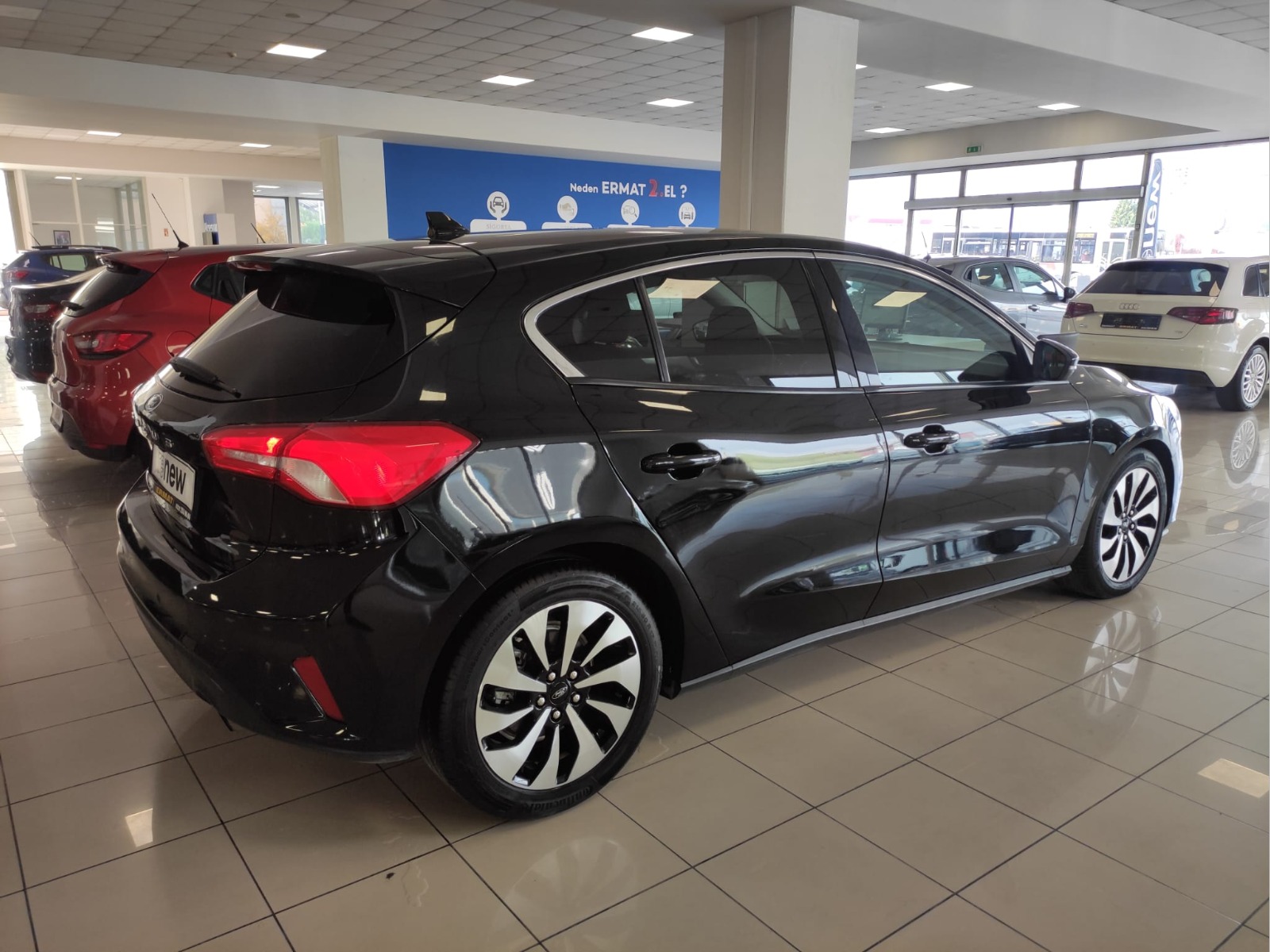 2019 Benzin Otomatik Ford Focus Siyah Ermat Motorlu Araçlar ve Tarım Ürünleri Sanayi Ticaret A.Ş.