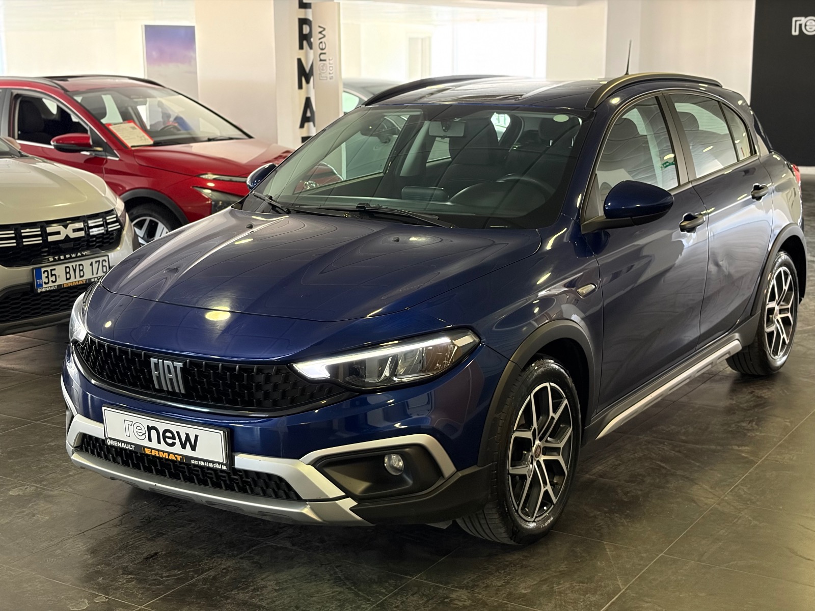 2024 Dizel Otomatik Fiat Egea Cross Mavi Ermat Motorlu Araçlar ve Tarım Ürünleri Sanayi Ticaret A.Ş.