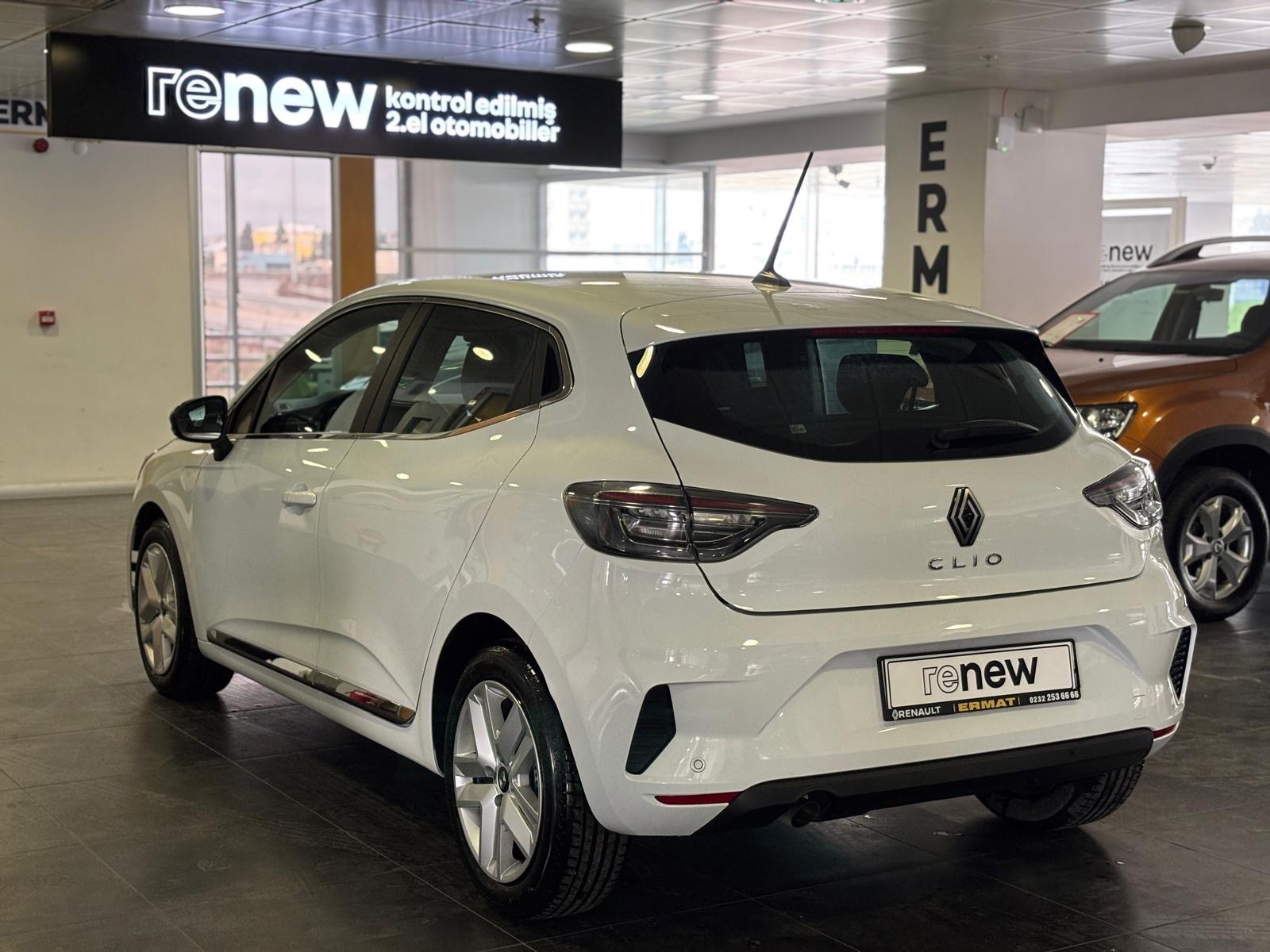 2025 Benzin Otomatik Renault Clio Beyaz Ermat Motorlu Araçlar ve Tarım Ürünleri Sanayi Ticaret A.Ş.