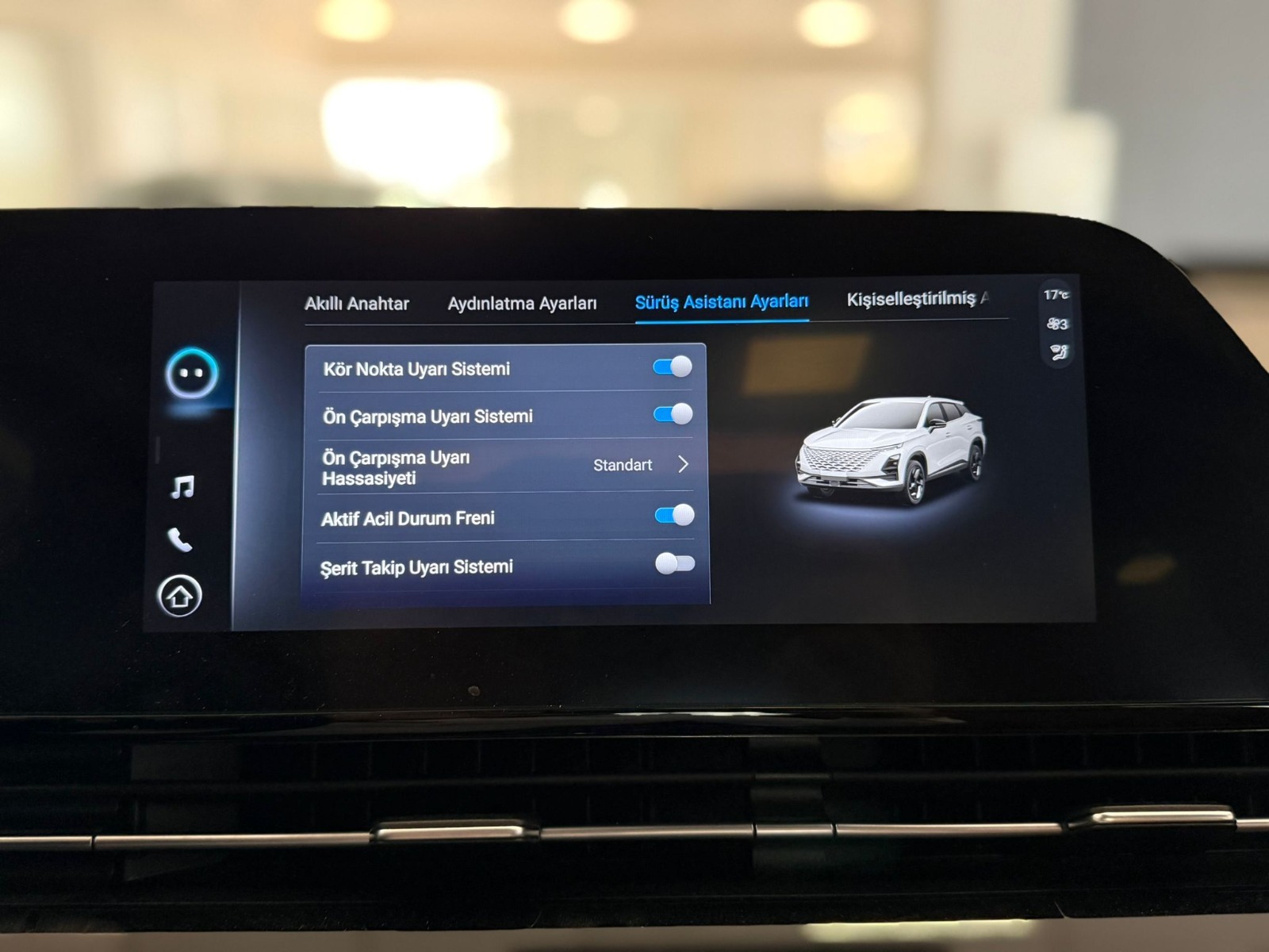 2023 Benzin Otomatik Chery Omoda 5 Beyaz Ermat Motorlu Araçlar ve Tarım Ürünleri Sanayi Ticaret A.Ş.