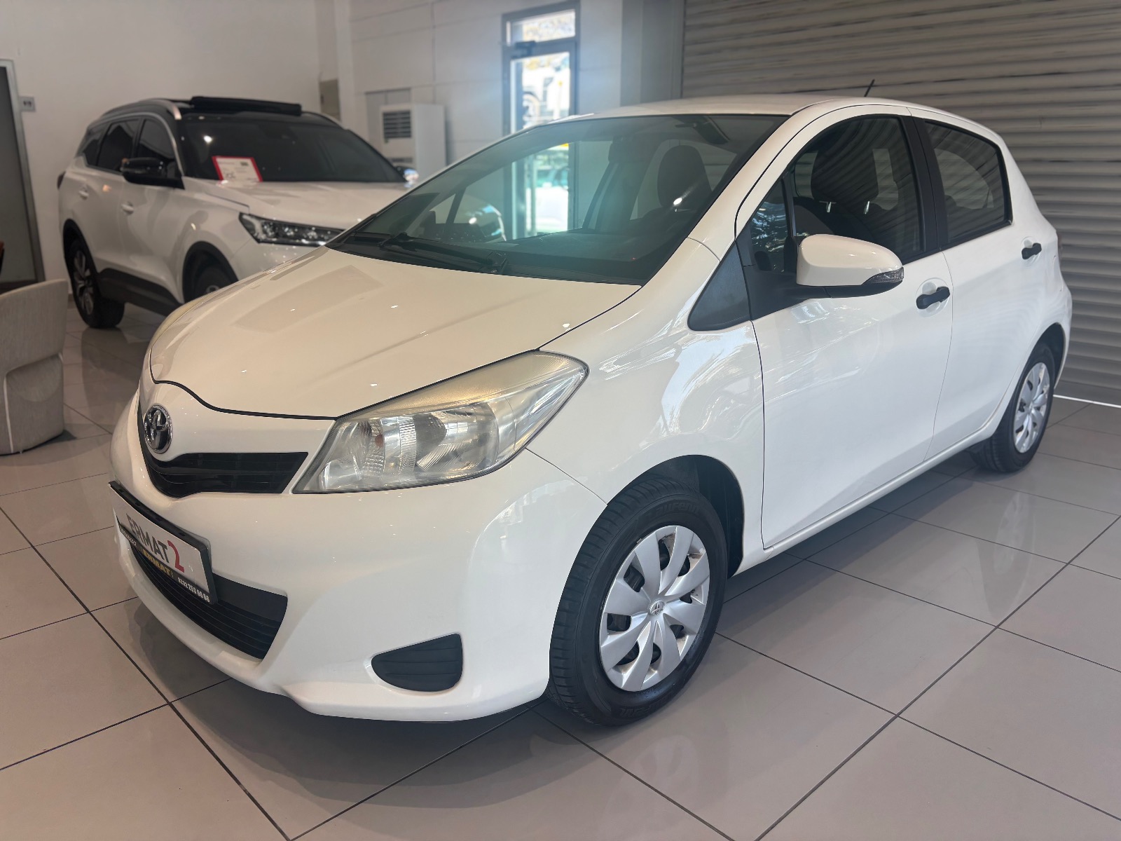2012 Benzin Manuel Toyota Yaris Beyaz Ermat Motorlu Araçlar ve Tarım Ürünleri Sanayi Ticaret A.Ş.