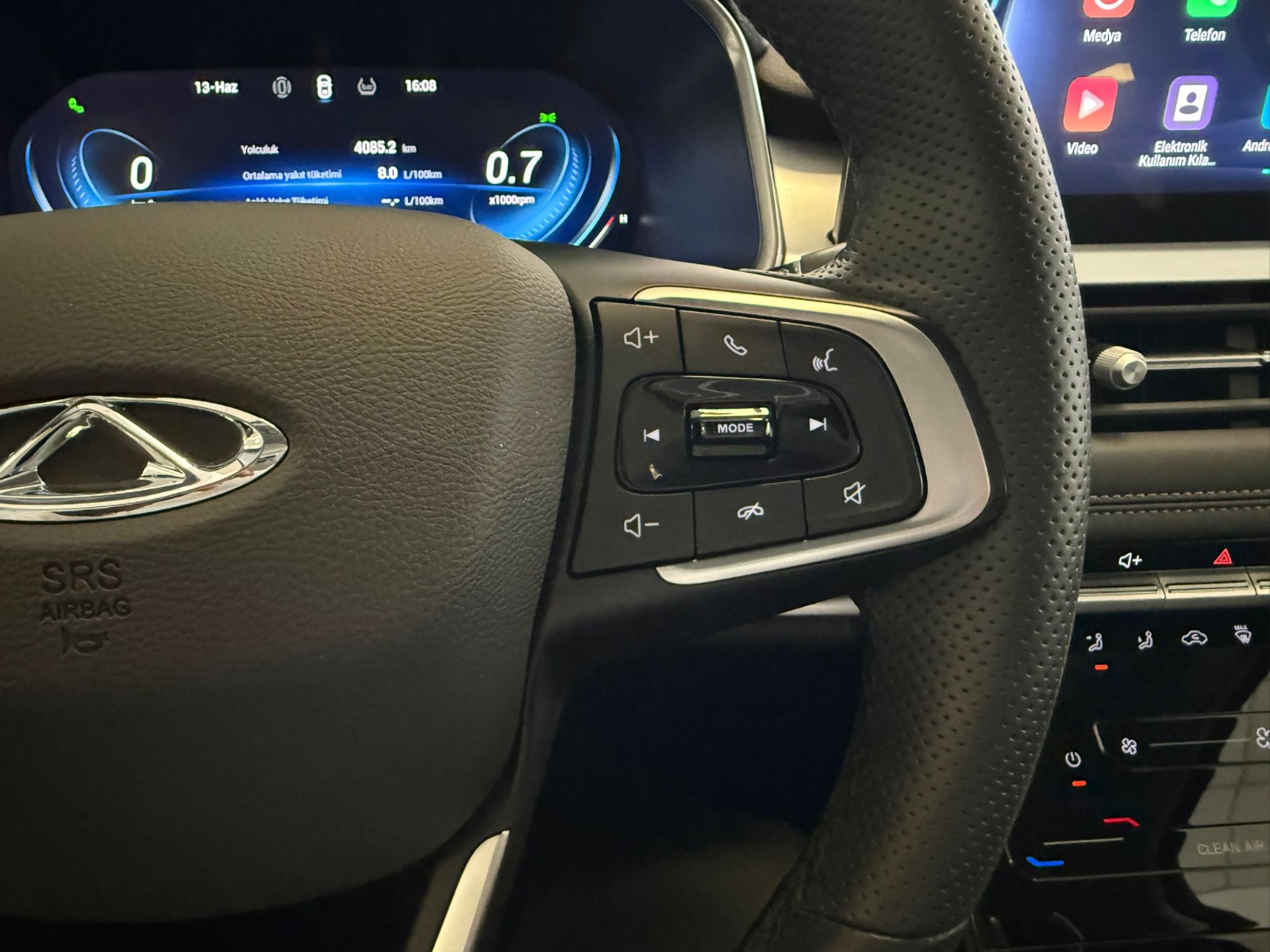 2024 Benzin Otomatik Chery Tiggo 7 Pro Siyah Ermat Motorlu Araçlar ve Tarım Ürünleri Sanayi Ticaret A.Ş.