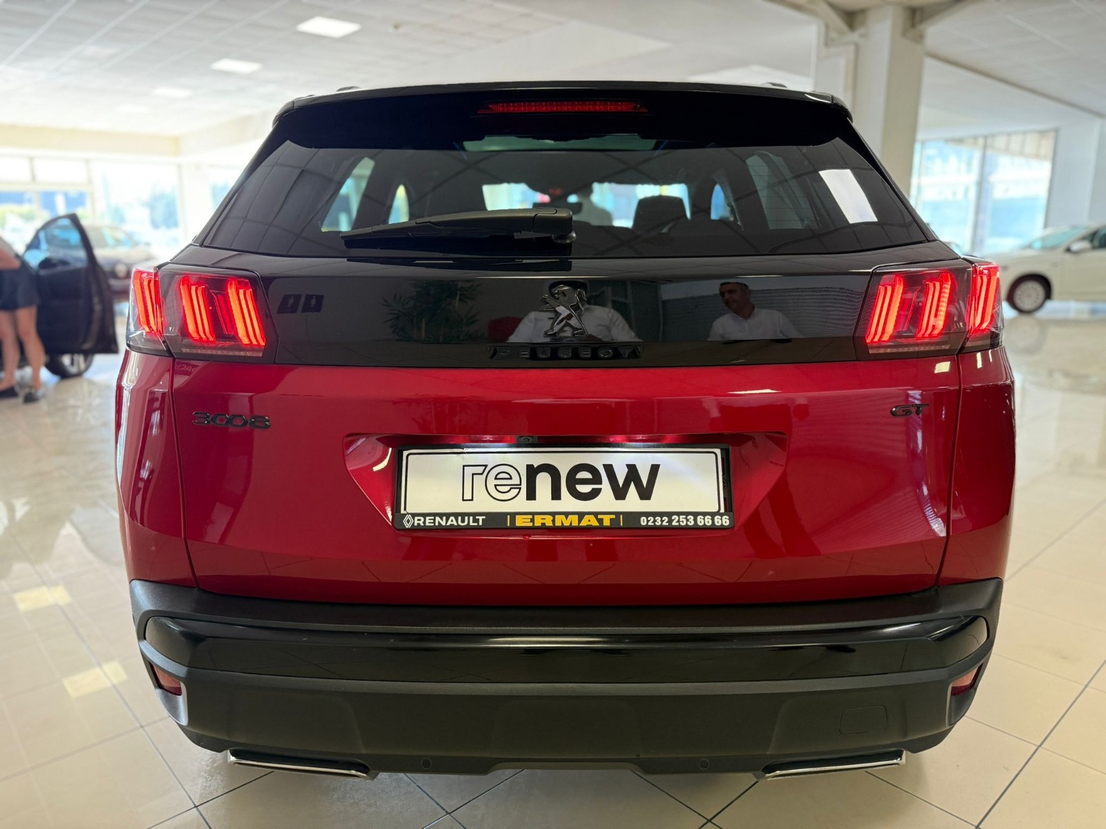 2023 Dizel Otomatik Peugeot 3008 Kırmızı Ermat Motorlu Araçlar ve Tarım Ürünleri Sanayi Ticaret A.Ş.