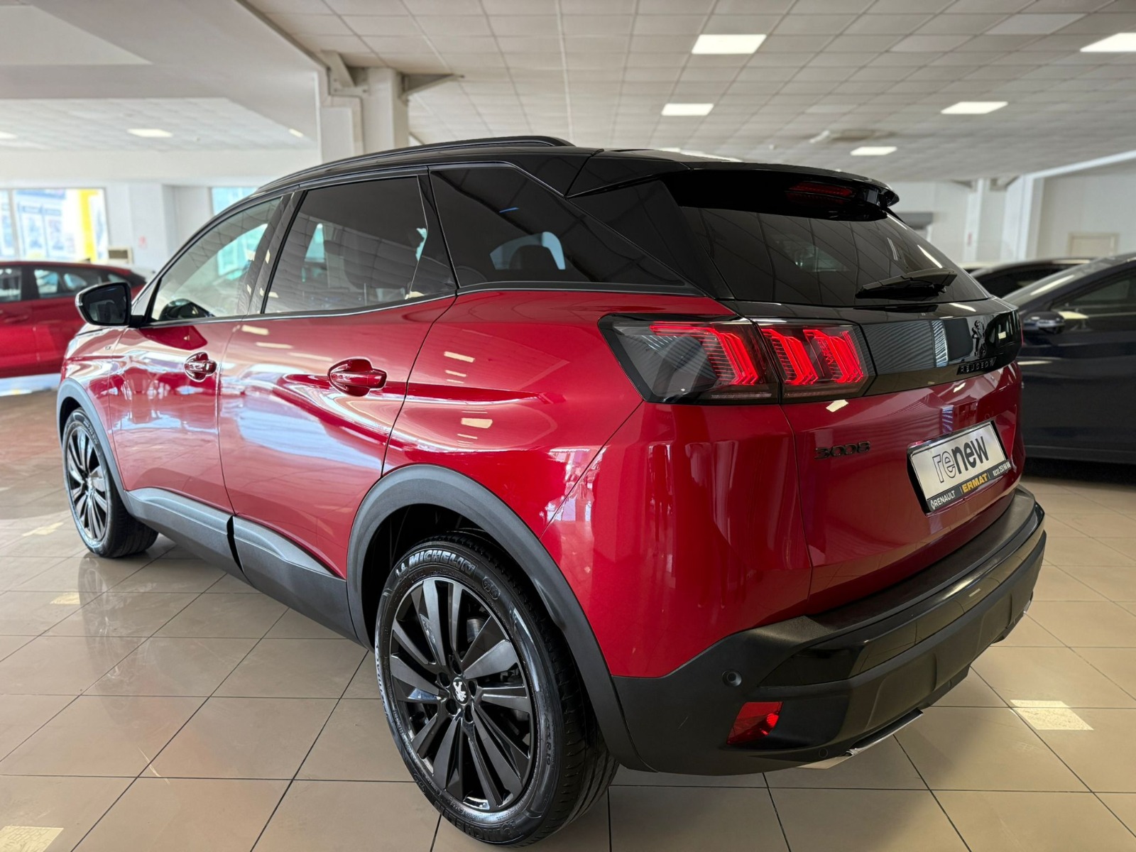 2023 Dizel Otomatik Peugeot 3008 Kırmızı Ermat Motorlu Araçlar ve Tarım Ürünleri Sanayi Ticaret A.Ş.