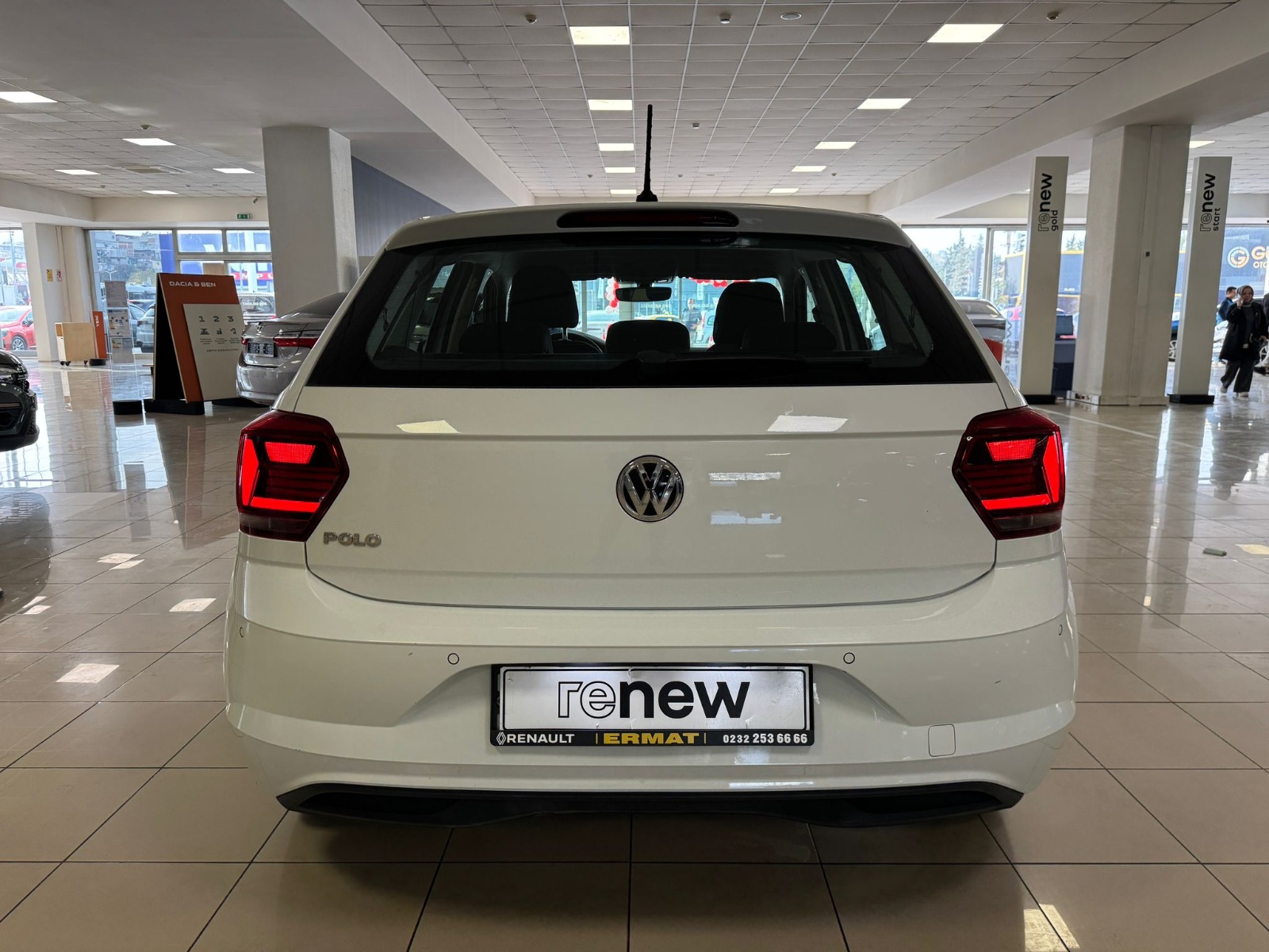 2018 Benzin Manuel Volkswagen Polo Beyaz Ermat Motorlu Araçlar ve Tarım Ürünleri Sanayi Ticaret A.Ş.