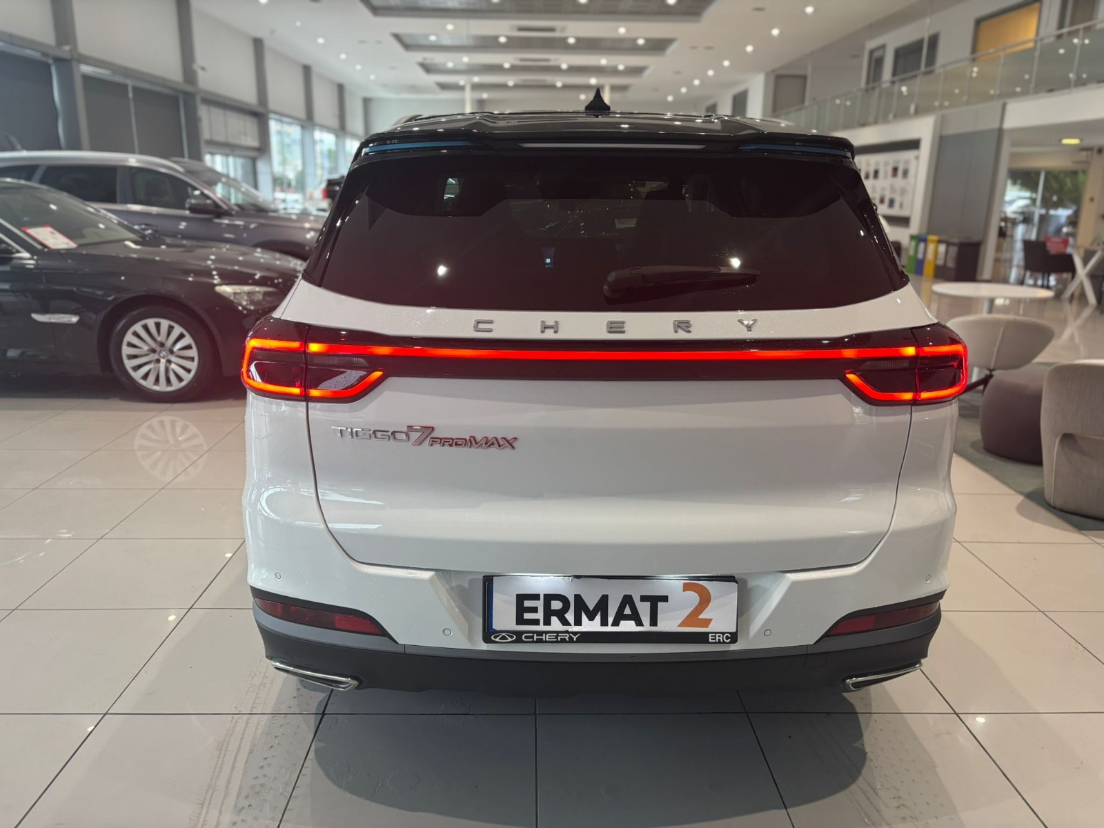 2024 Benzin Otomatik Chery Tiggo 7 Promax Siyah Ermat Motorlu Araçlar ve Tarım Ürünleri Sanayi Ticaret A.Ş.