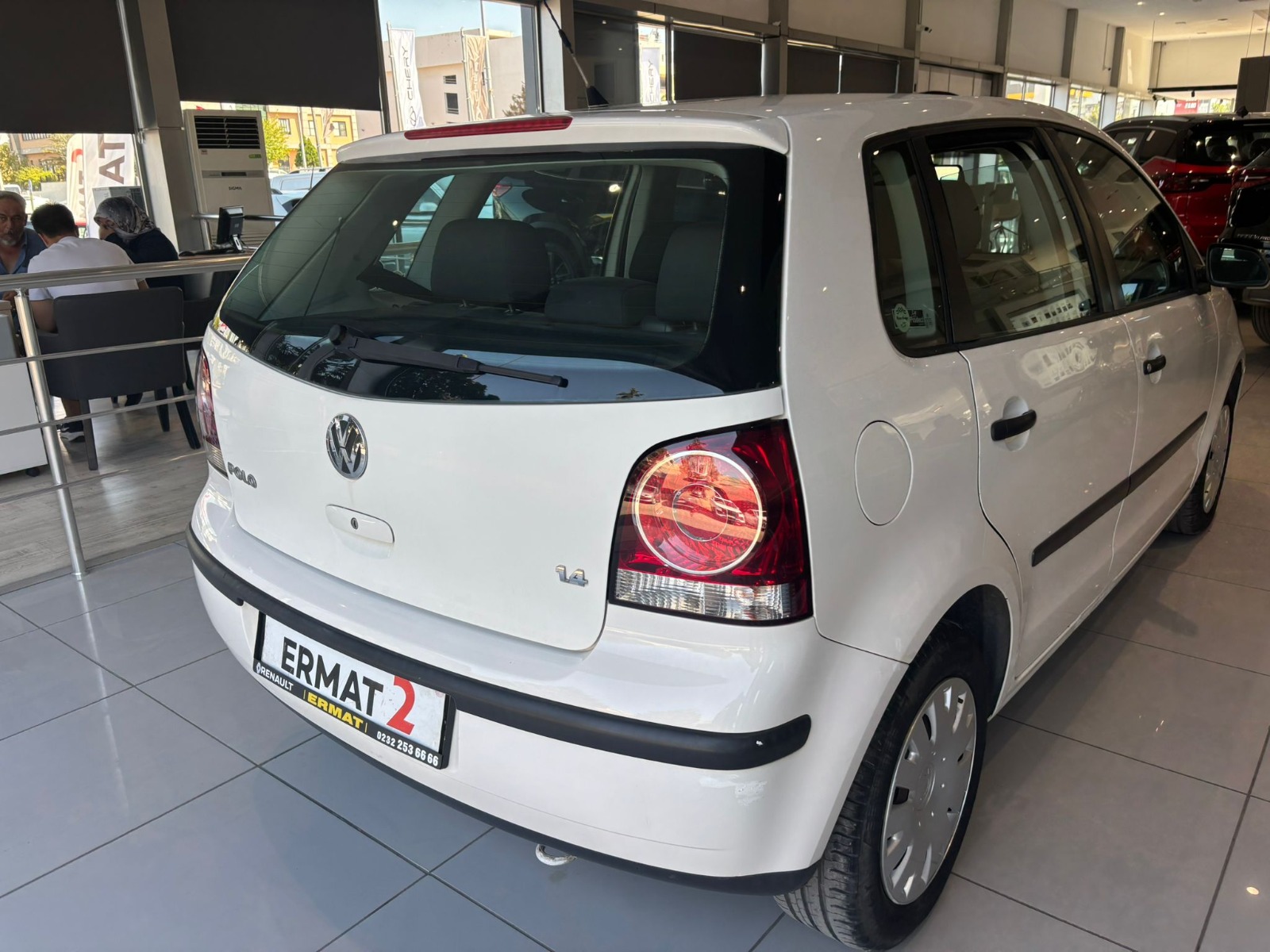2005 Benzin Otomatik Volkswagen Polo Beyaz Ermat Motorlu Araçlar ve Tarım Ürünleri Sanayi Ticaret A.Ş.