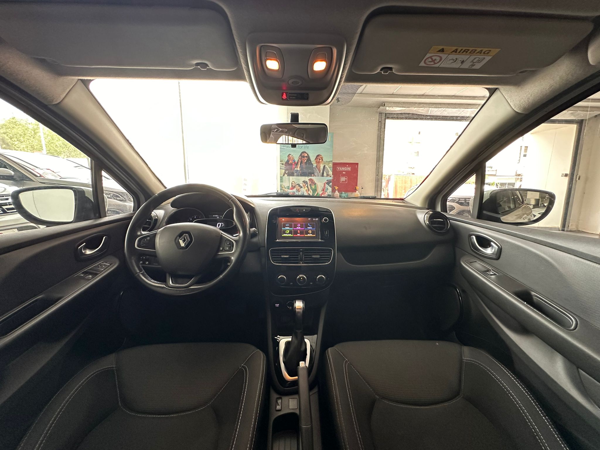 2017 Dizel Otomatik Renault Clio Beyaz Ermat 2.El
