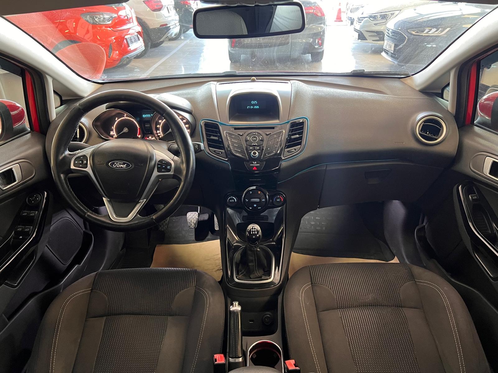 2016 Dizel Manuel Ford Fiesta Kırmızı Ermat Motorlu Araçlar ve Tarım Ürünleri Sanayi Ticaret A.Ş.