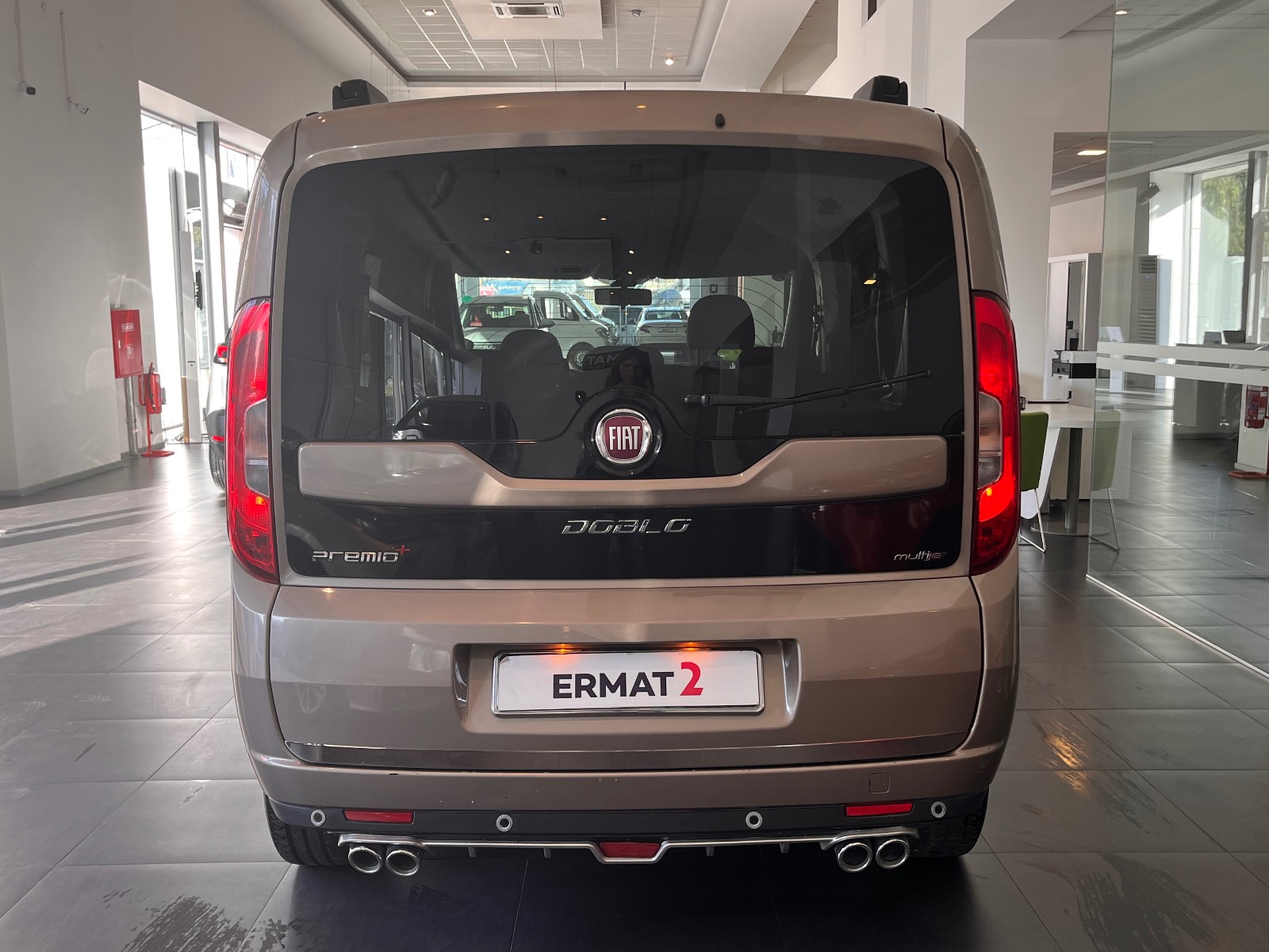 2018 Dizel Manuel Fiat Doblo Gri Ermat Motorlu Araçlar ve Tarım Ürünleri Sanayi Ticaret A.Ş.