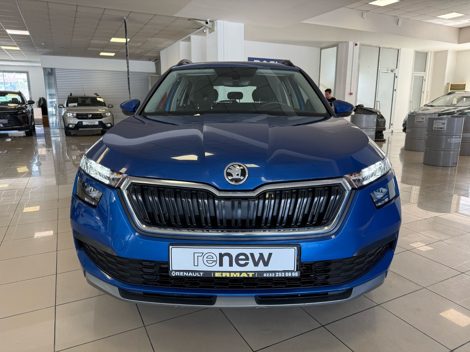 2022 Benzin Otomatik Skoda Kamiq Mavi Ermat Motorlu Araçlar ve Tarım Ürünleri Sanayi Ticaret A.Ş.