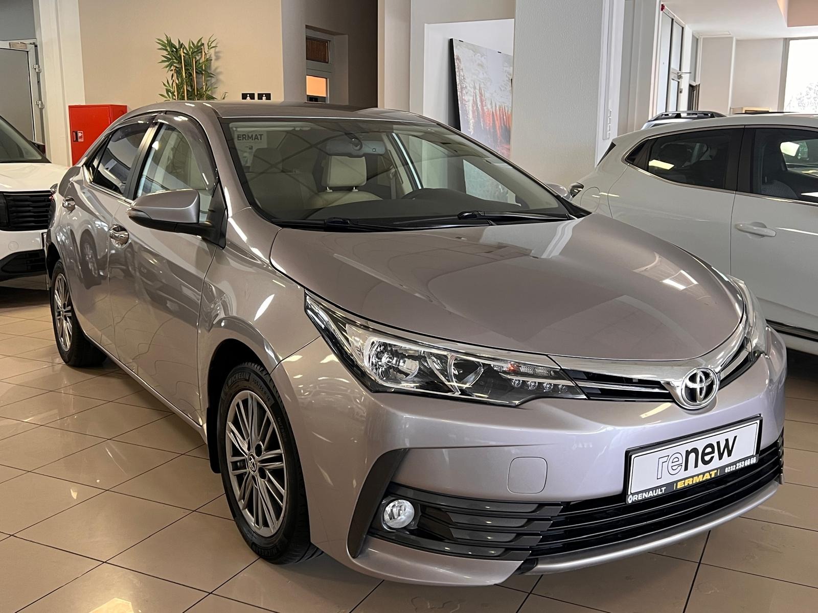 2018 Benzin Manuel Toyota Corolla Gümüş Gri Ermat Motorlu Araçlar ve Tarım Ürünleri Sanayi Ticaret A.Ş.