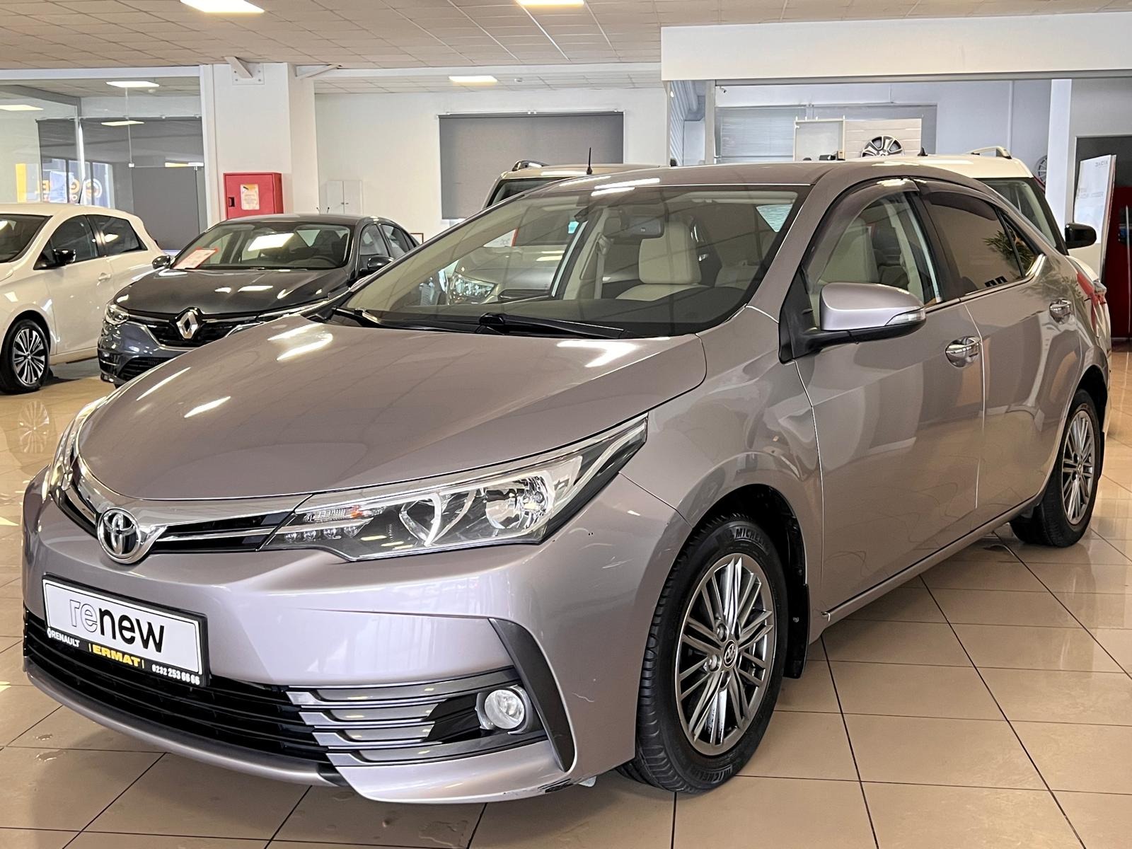 2018 Benzin Manuel Toyota Corolla Gümüş Gri Ermat Motorlu Araçlar ve Tarım Ürünleri Sanayi Ticaret A.Ş.