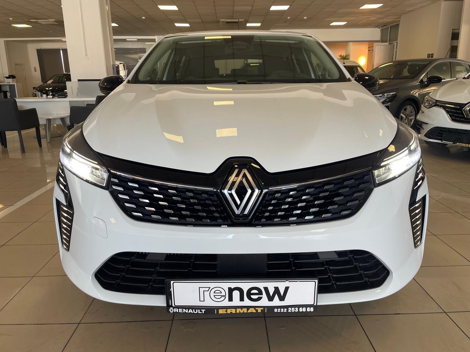 2025 Benzin Otomatik Renault Clio Beyaz Ermat Motorlu Araçlar ve Tarım Ürünleri Sanayi Ticaret A.Ş.