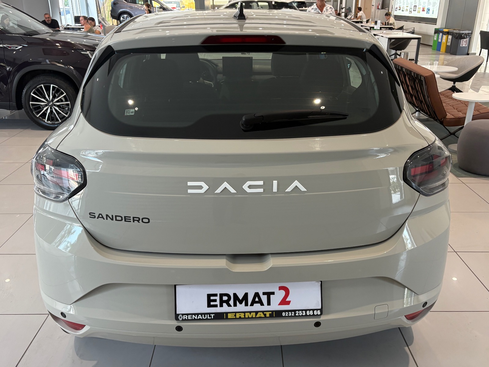 2025 Benzin Manuel Dacia Sandero Kahverengi Ermat Motorlu Araçlar ve Tarım Ürünleri Sanayi Ticaret A.Ş.