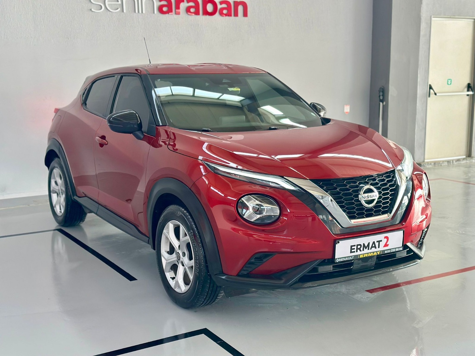 2021 Benzin Otomatik Nissan Juke Kırmızı Ermat Motorlu Araçlar ve Tarım Ürünleri Sanayi Ticaret A.Ş.