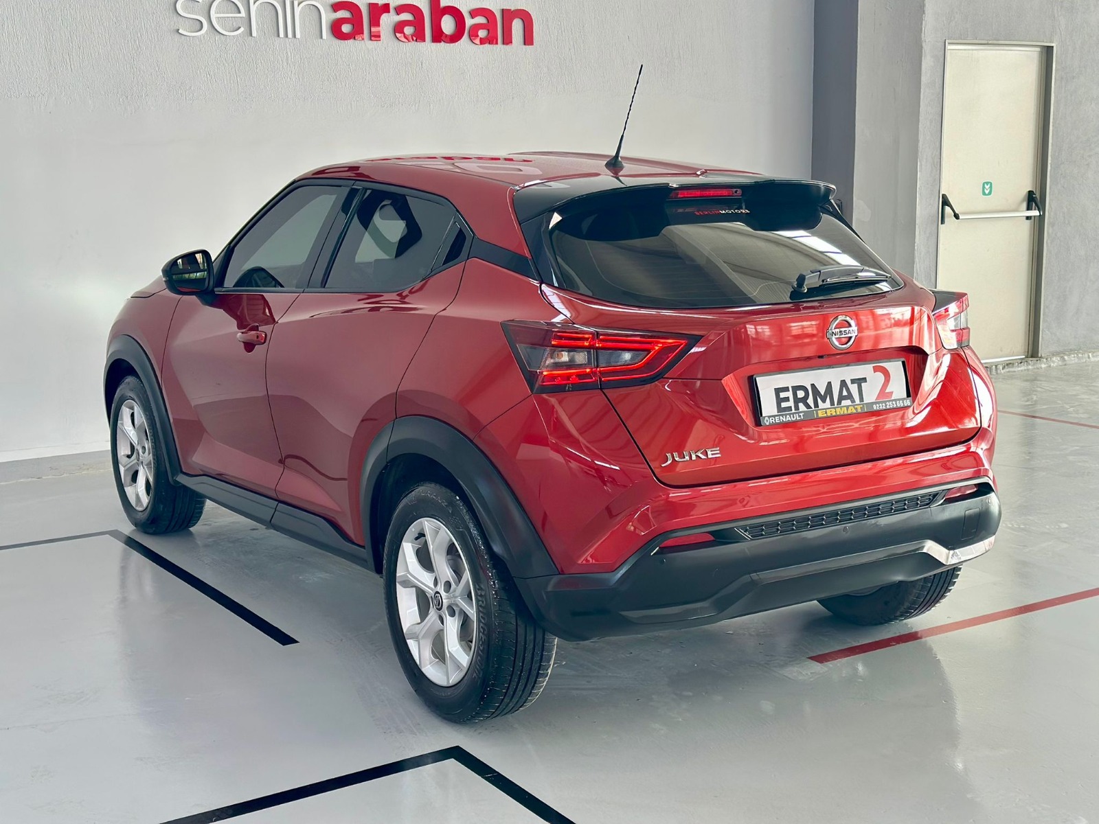 2021 Benzin Otomatik Nissan Juke Kırmızı Ermat Motorlu Araçlar ve Tarım Ürünleri Sanayi Ticaret A.Ş.