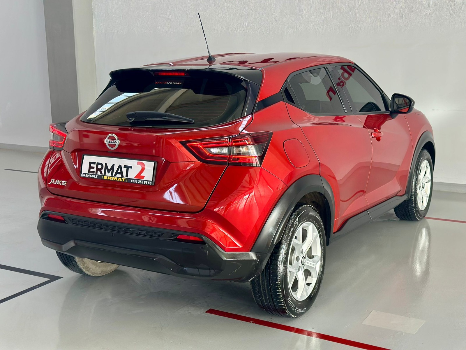 2021 Benzin Otomatik Nissan Juke Kırmızı Ermat Motorlu Araçlar ve Tarım Ürünleri Sanayi Ticaret A.Ş.