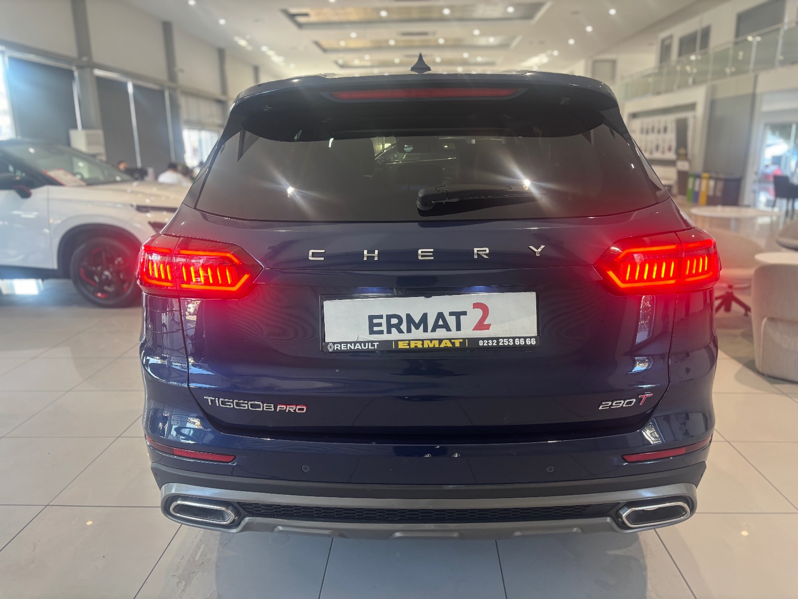 2024 Benzin Otomatik Chery Tiggo 8 Pro Mavi Ermat Motorlu Araçlar ve Tarım Ürünleri Sanayi Ticaret A.Ş.