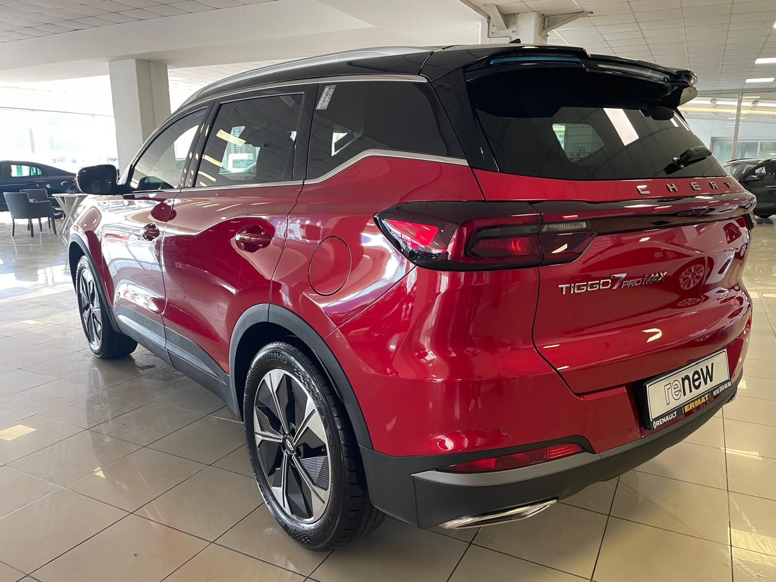 2024 Benzin Otomatik Chery Tiggo 7 Promax Kırmızı Ermat Motorlu Araçlar ve Tarım Ürünleri Sanayi Ticaret A.Ş.
